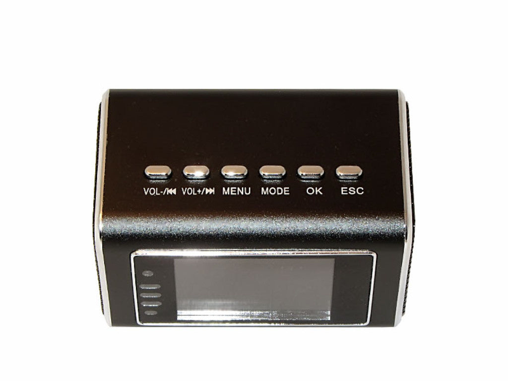 Portable Desktop Clock Cam USB Rechargeable Mini Video Camcorder DVR(D0102H72ZK7.)