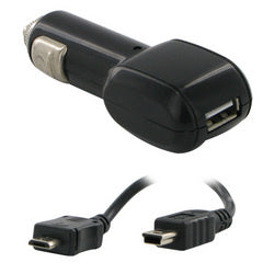 Digital Concepts USB Car Charger with Mini & Micro USB Tips - CH410(D0102H766HG.)