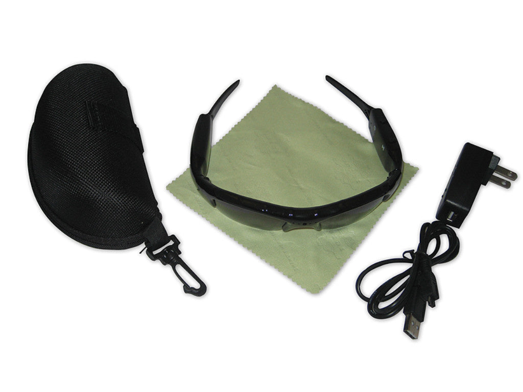 High Class Fashionable Digital Video Audio Recording Sports Sunglasses(D0102H778UG.)
