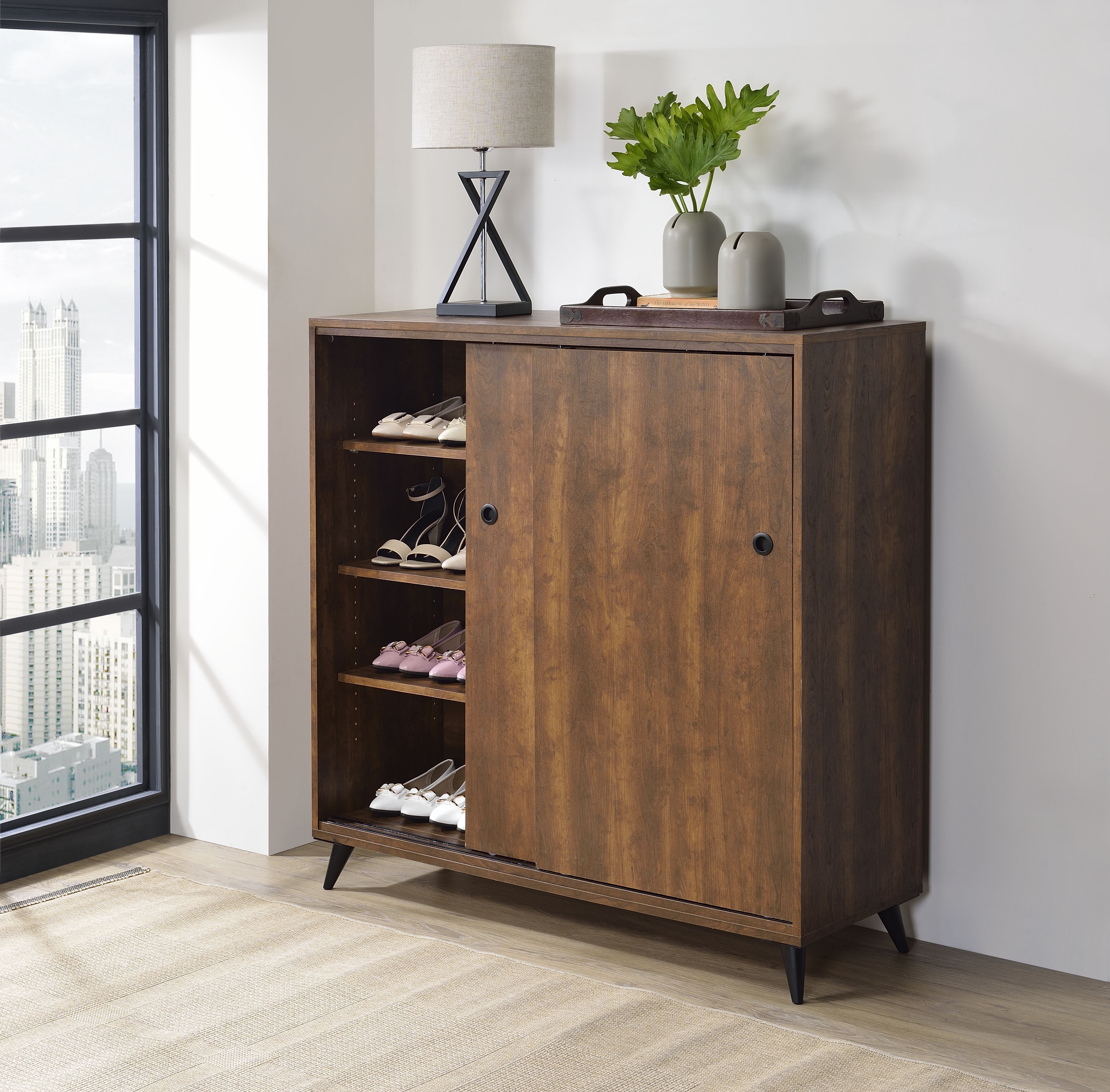 AcME Waina cabinet, Oak 97777(D0102H7cVKJ)