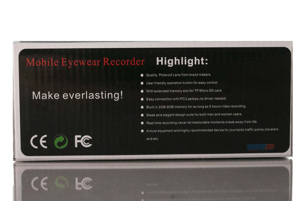 Special Video & Audio Recorder Sunglasses - Colored Camcorder(D0102H7GS37.)
