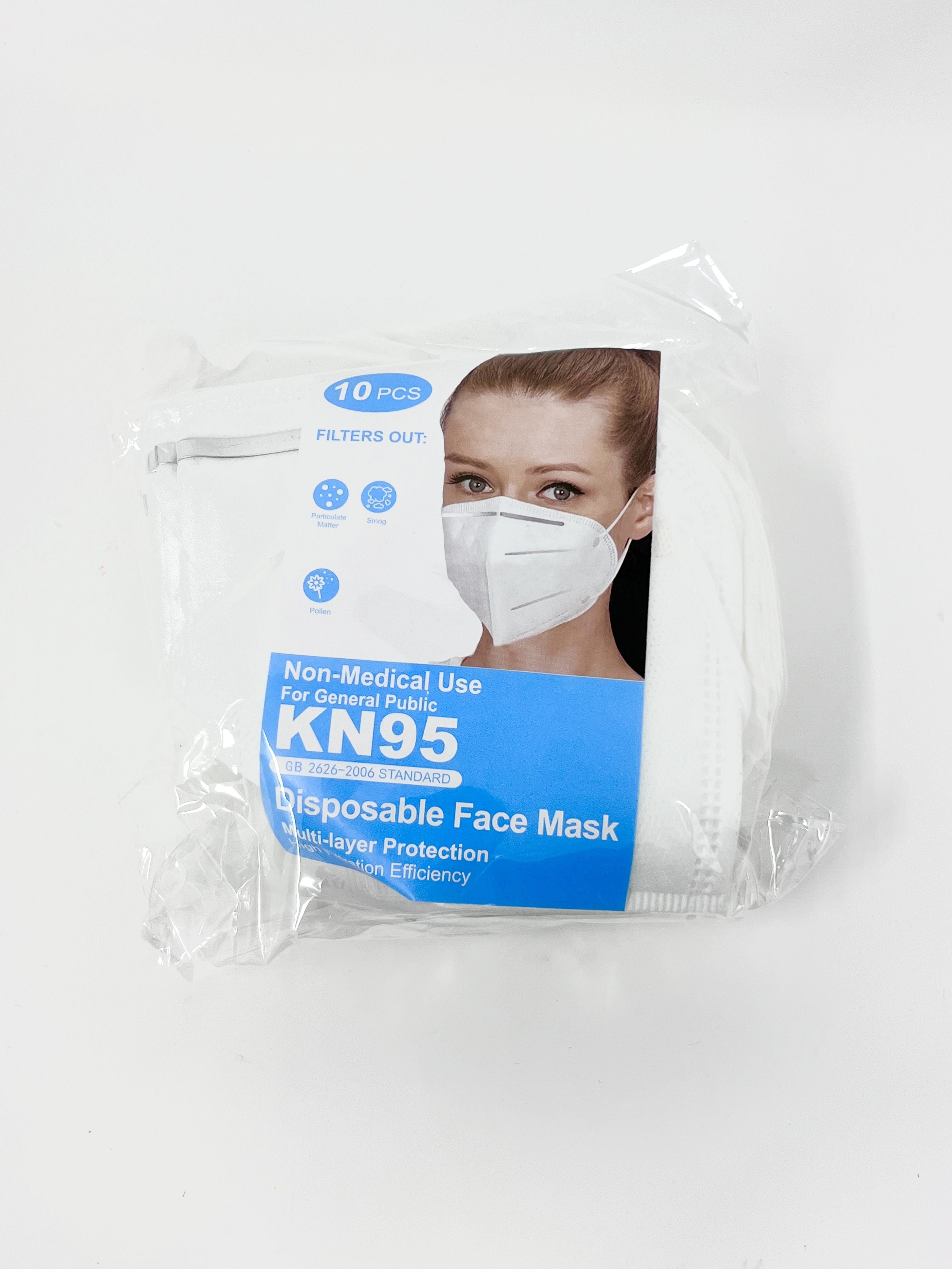 10 Pack KN95 Protective Face Masks(D0102H7Hg5P)