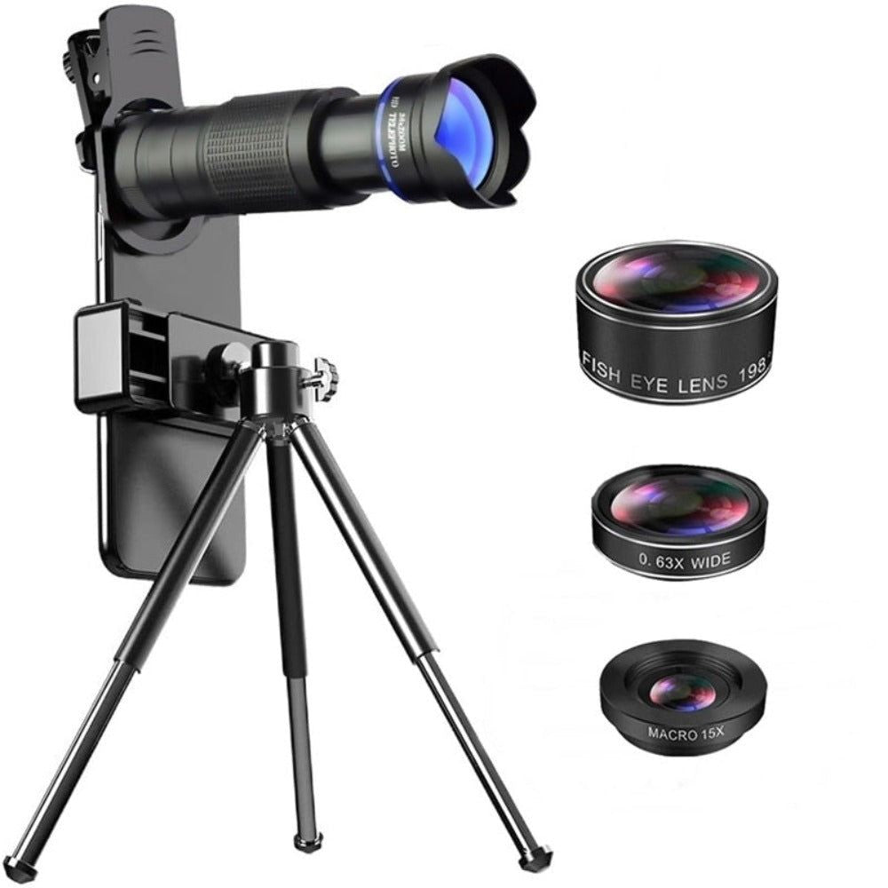 Dragon 36X Mobile Phone Lens Kit With Tripod(D0102H7HLRX)
