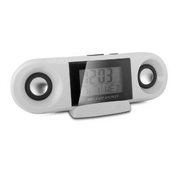 iPod or MP3 Amplifier Speaker with Clock(D0102H7TQCG.)