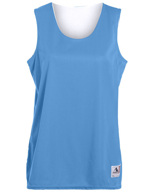 Ladies Wicking Polyester Reversible Sleeveless Jersey   Gold White   2Xl(D0102H7Y82J)