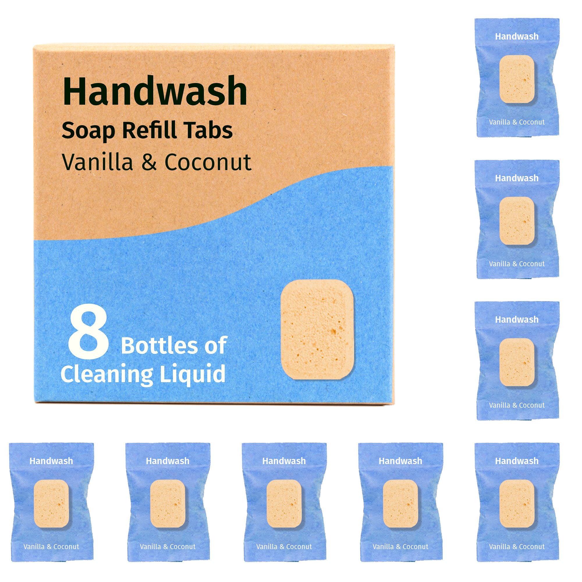 Handwash Soap Tablets  Pack of 8(D0102H93XIg)