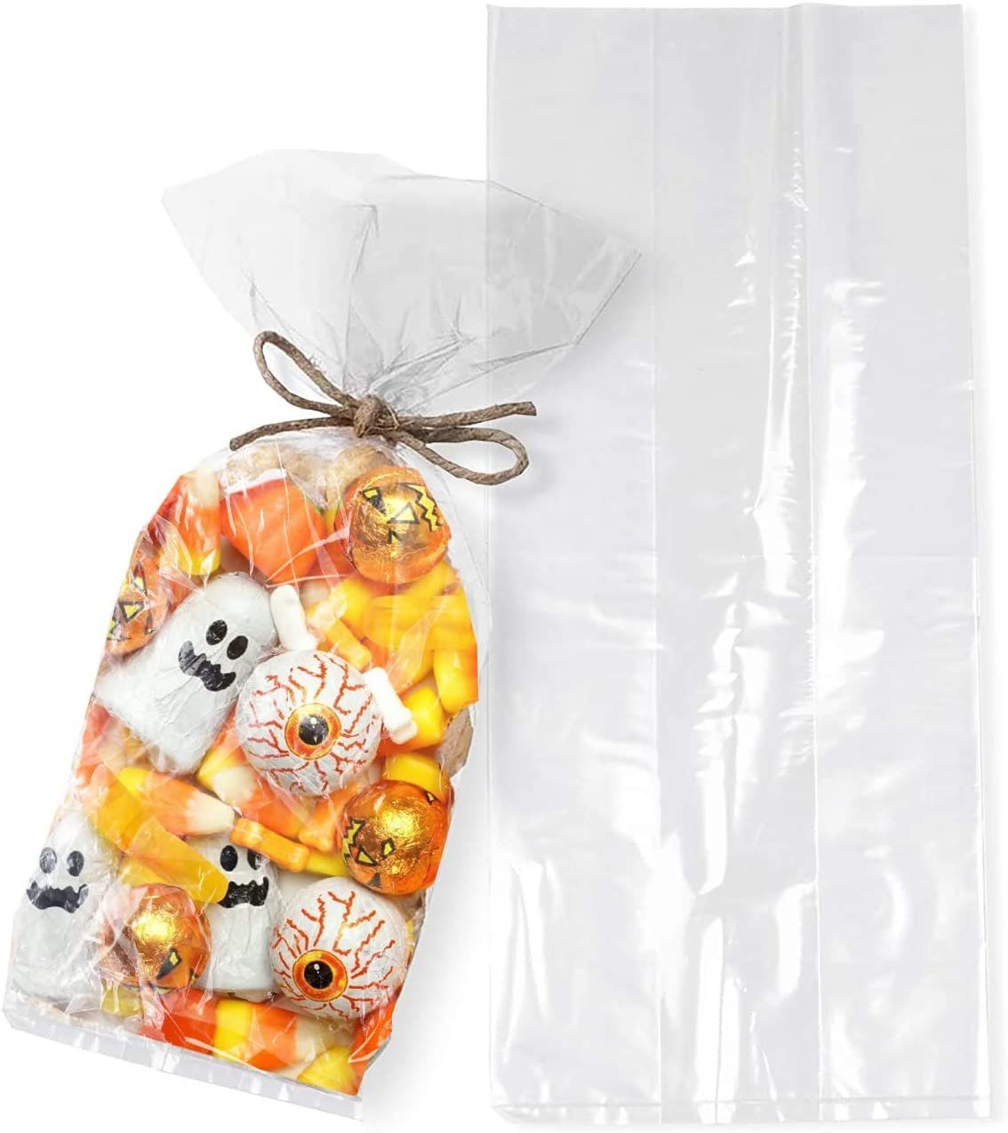 clear gusseted Poly Bags 5 x 35 x 115 clear Polyethylene Bags Pack of 100 1 Mil Expandable Side gusset Bags 5 x 3 12 x 11 12 for