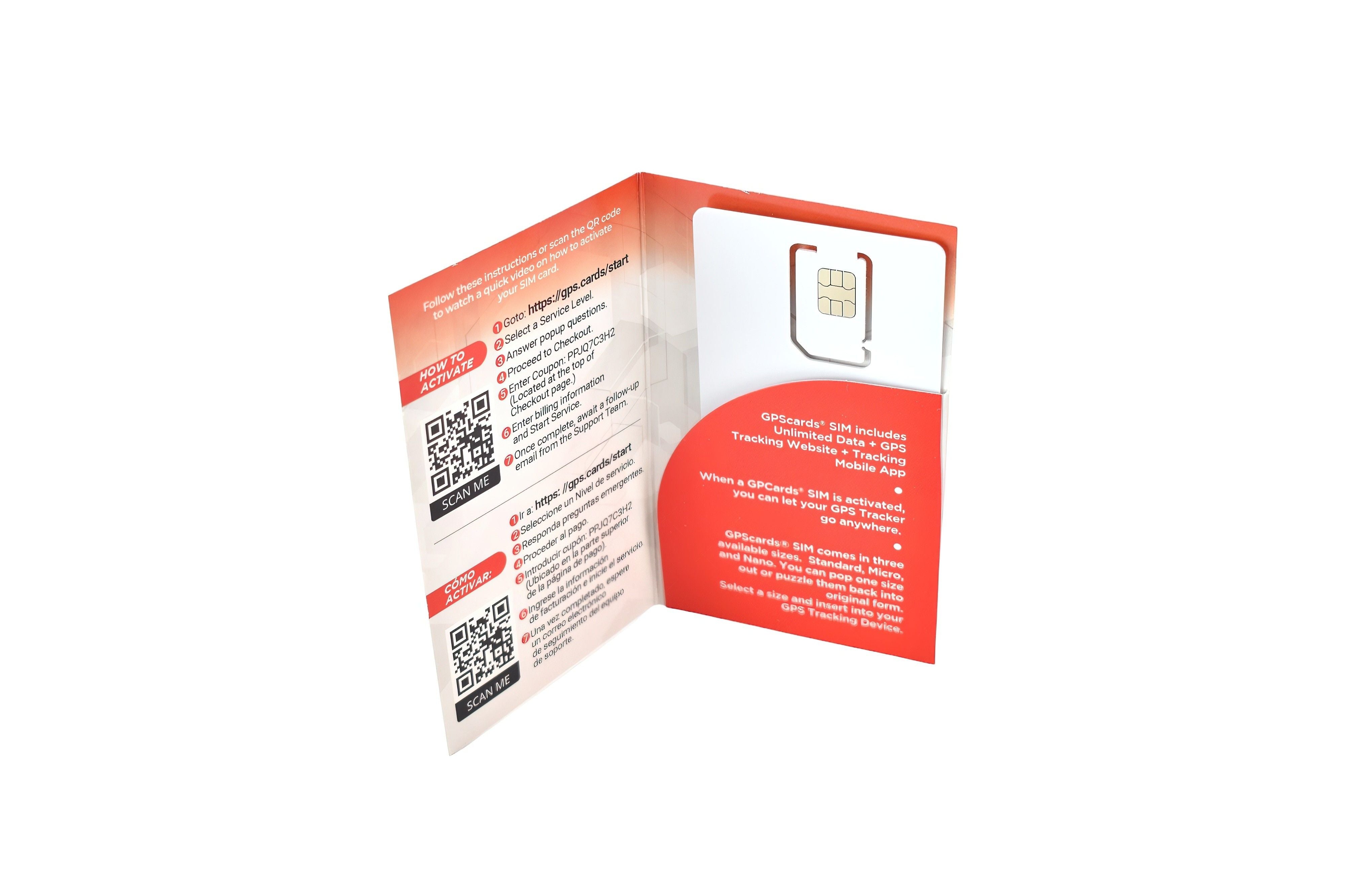 Global SIM Card for Aktivconnect 500 GPS Tracking Device + GPS Platform