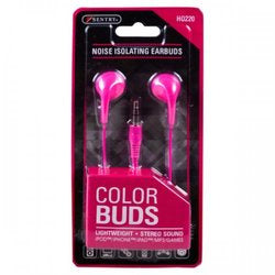 Pink Noise Isolating Earbuds (pack of 24)(D0102HE945W.)