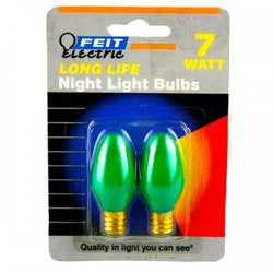 2 Pack 7 Watt Long Life Night Light Bulbs (pack of 24)(D0102HE9TIA.)