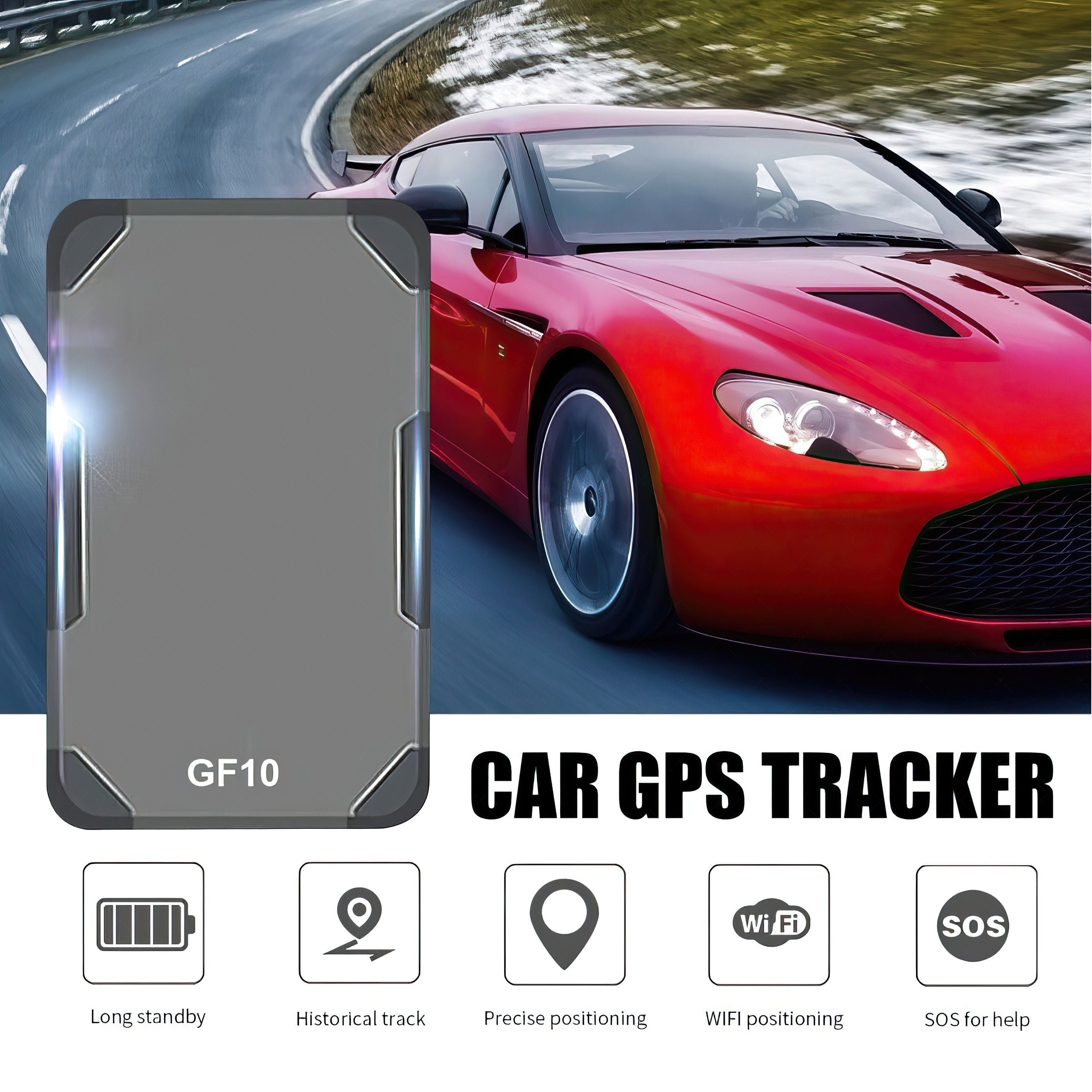 GPS Tracking Device for Utility Vehicle Mazda Tribute + GPS card SIM