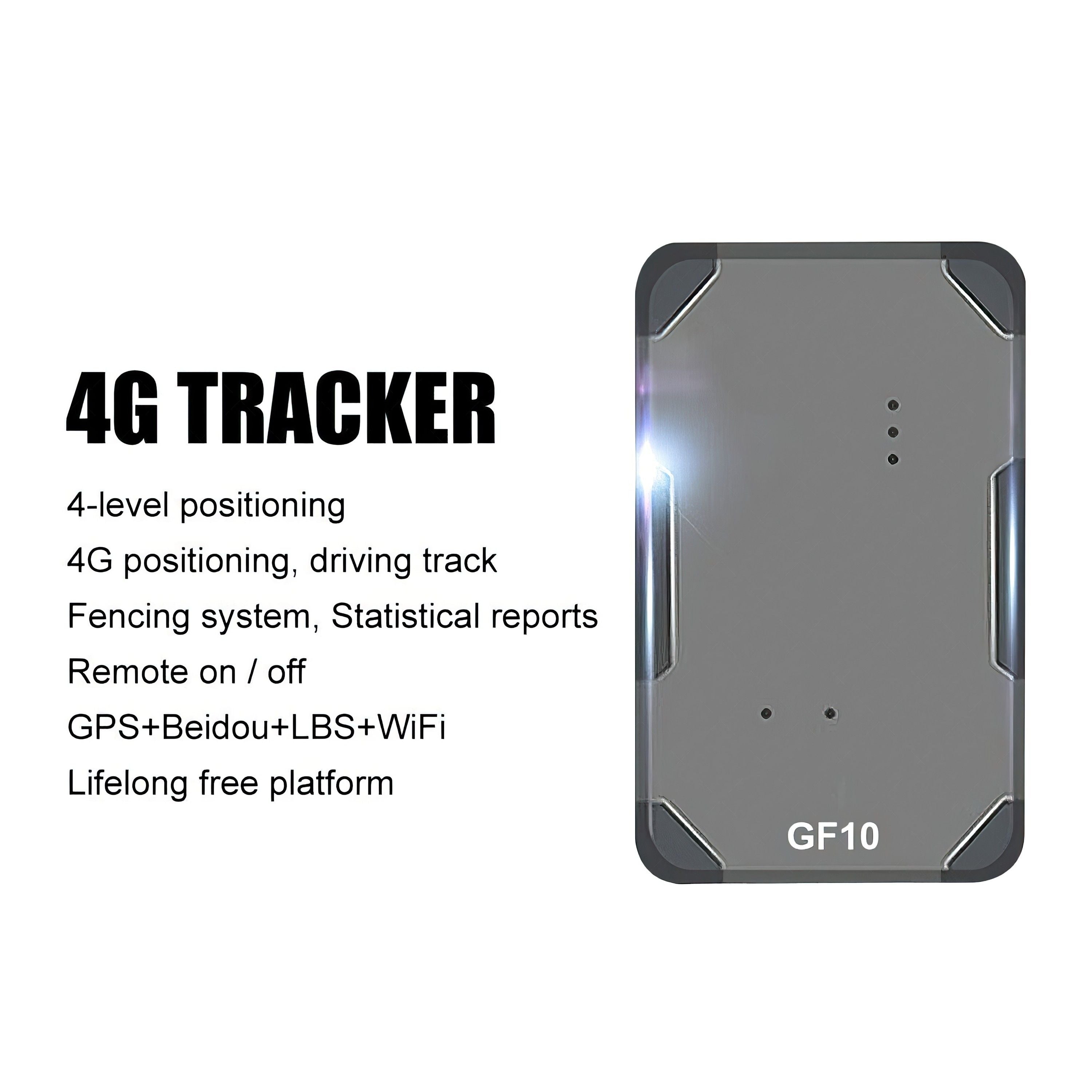 GPS Tracking Device For Vehicle Fleet Surveillance Phone Activated
