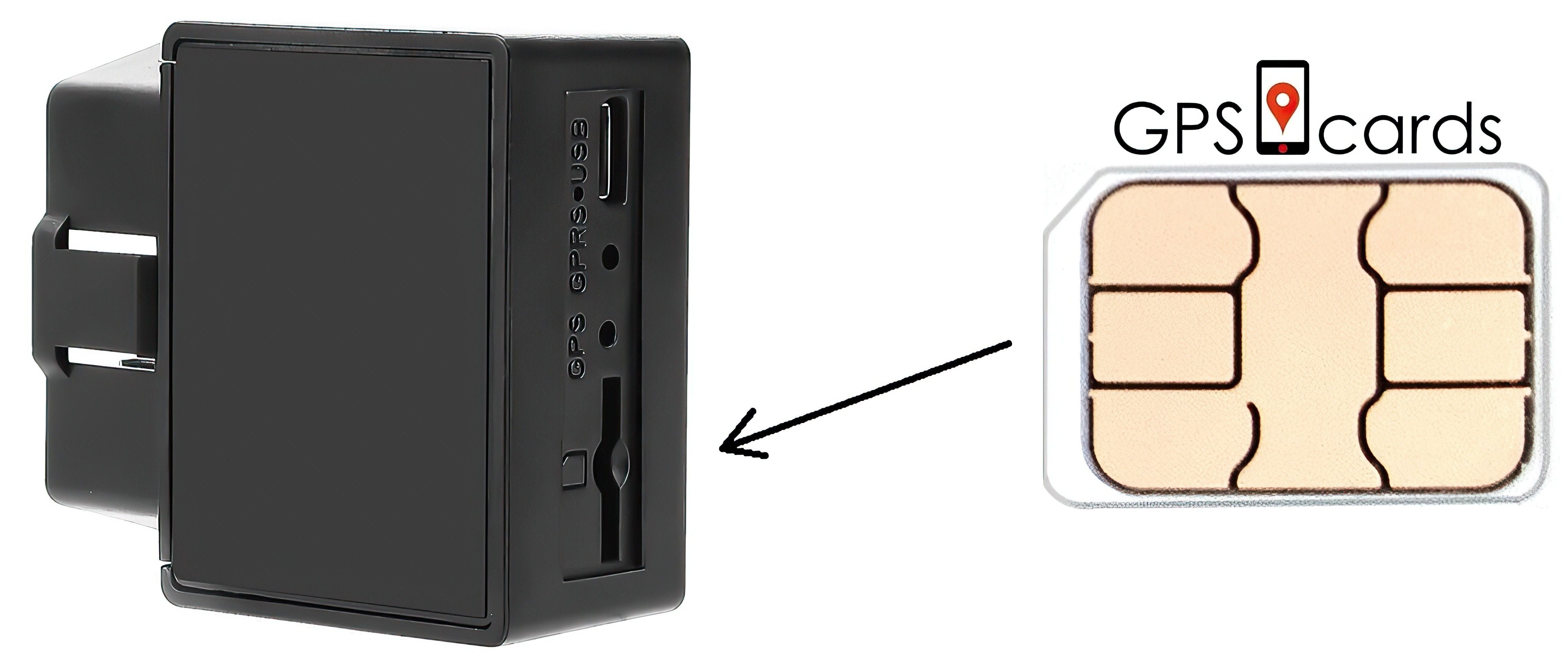 Tracker SIM for Teltonika FMB207 Security GPS Tracker + Mobile APP + Mobile APP