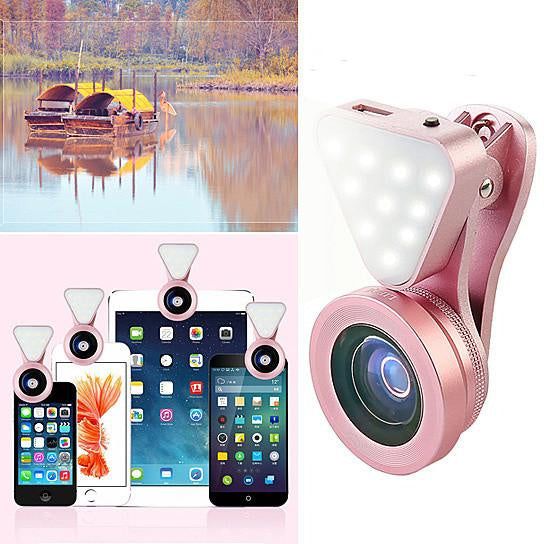 Glow Face 3 In 1 Photo Lens And Fill Lighting Clip(D0102HEY2ZA.)