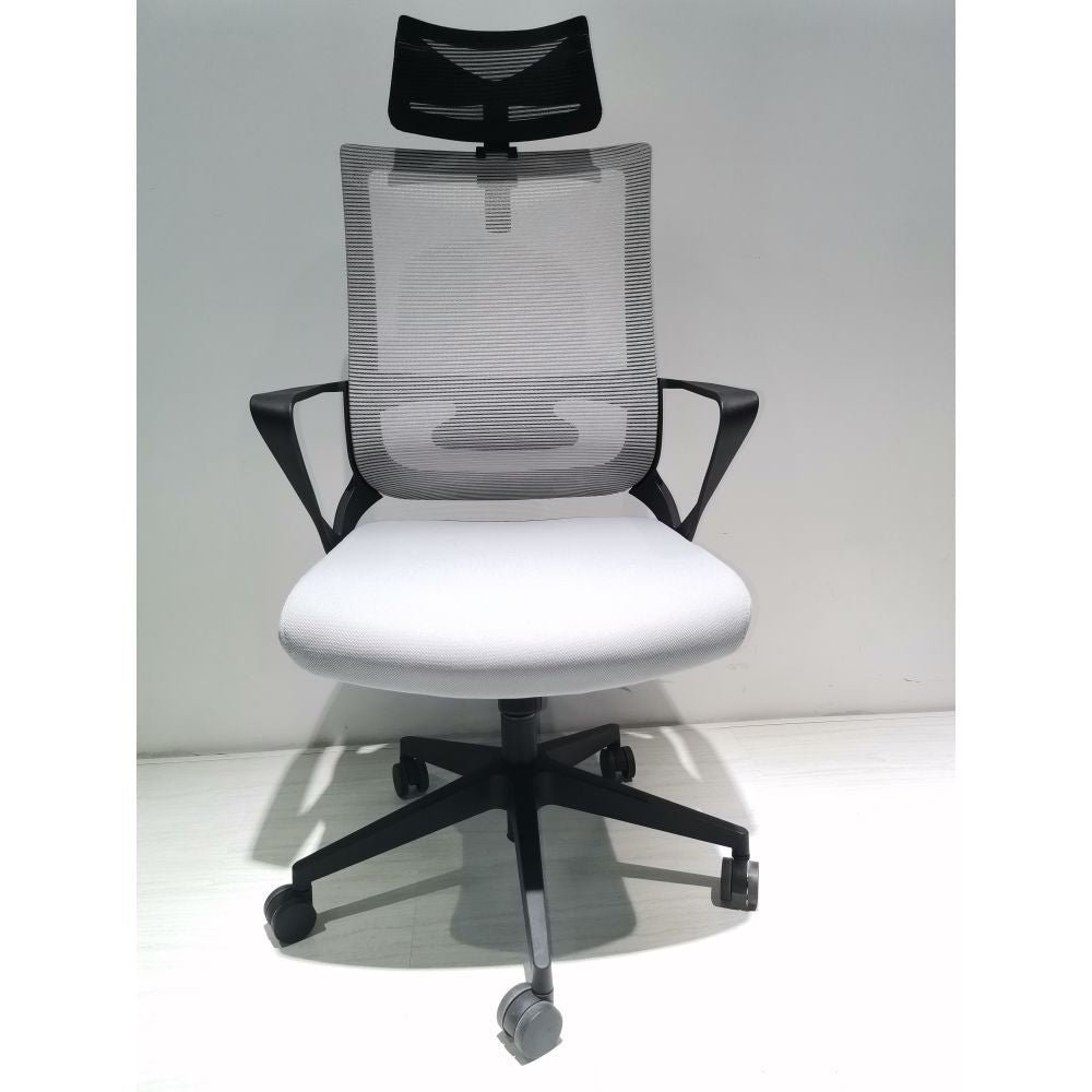 Office chair Retun, Full Back Revolving Ergonomic, Black Wengue Smoke Finish(D0102HgEMXg)