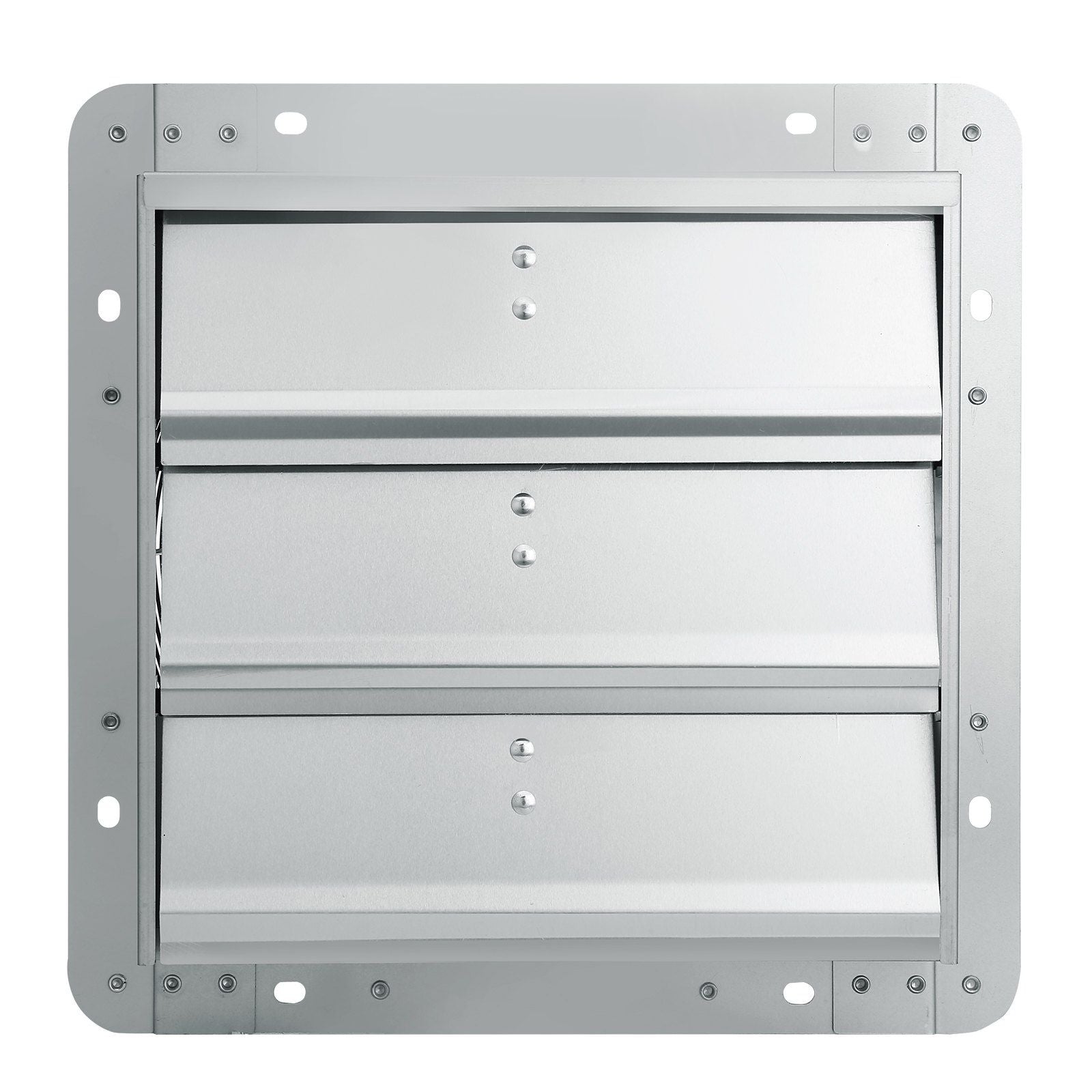 Vevor 12'' Shutter Exhaust Fan, High Speed 1000 Cfm, Aluminum Wall Mount Attic Fan With Ac Motor, Ventilation And Cooling For Gr