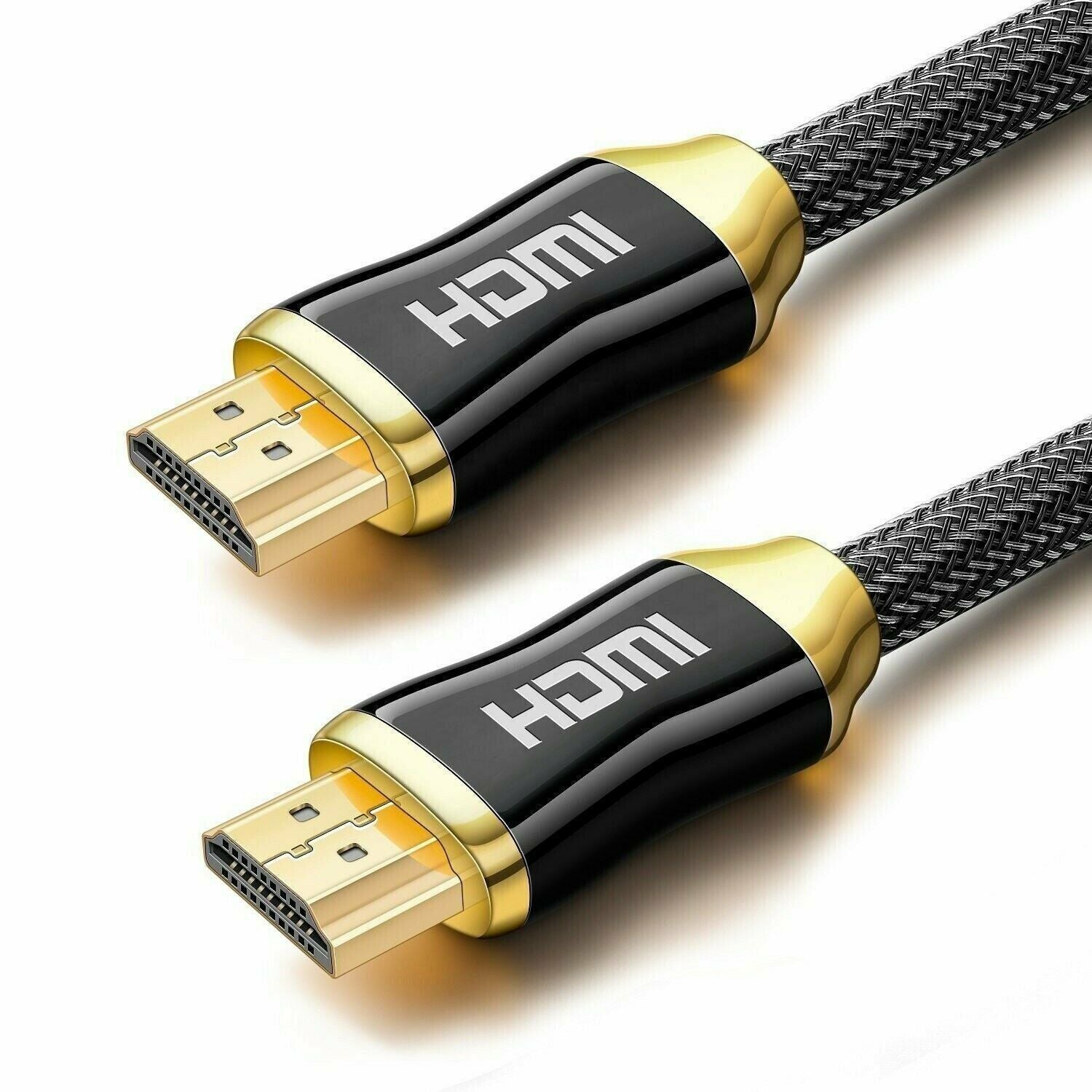 Ethernet Cable Lan Network Braided Cat6 Internet Modemv2.0 High Speed + Ethernet HDTV 2160p 4K 3D 5 Core HDMI G(D0102HH6BI2.)