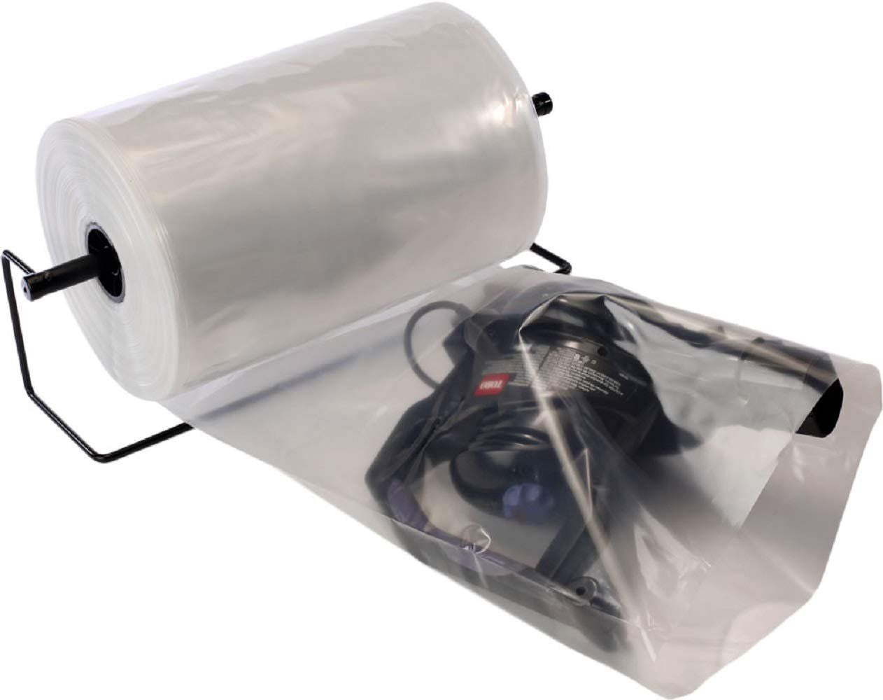 Pack of clear Poly Tubing on Roll 40 x 750 Ultra Thick 4 mil Plastic Bags for Heavy Weight Odd-Size Items Long cylinder Objects 