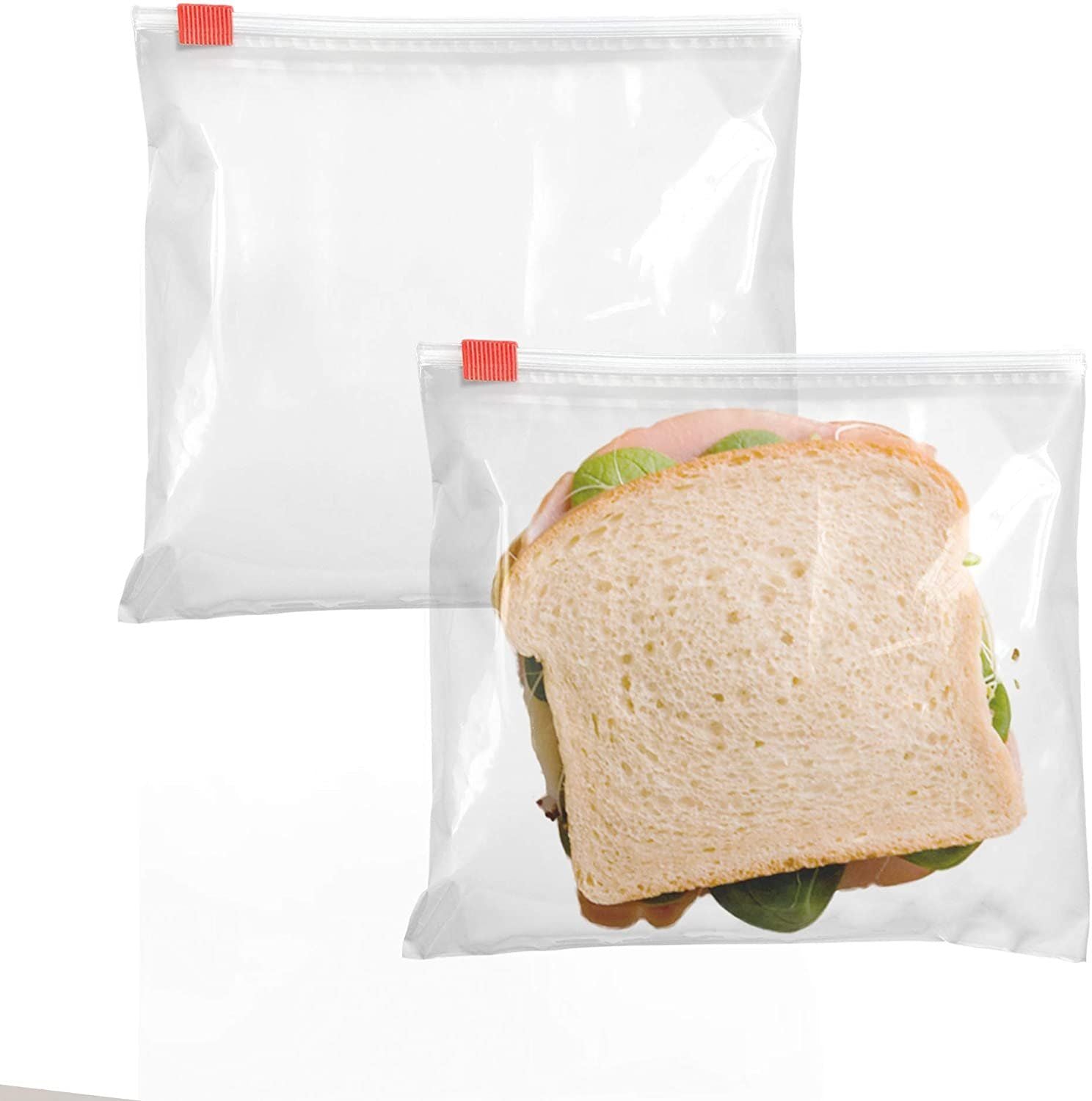 Pack of 500 Zipper Bags with Hang Hole 12 x 15 Heavy Duty Polyethylene Bags 12x15 Thickness 4 mil Seal Top closure Bags Plastic 
