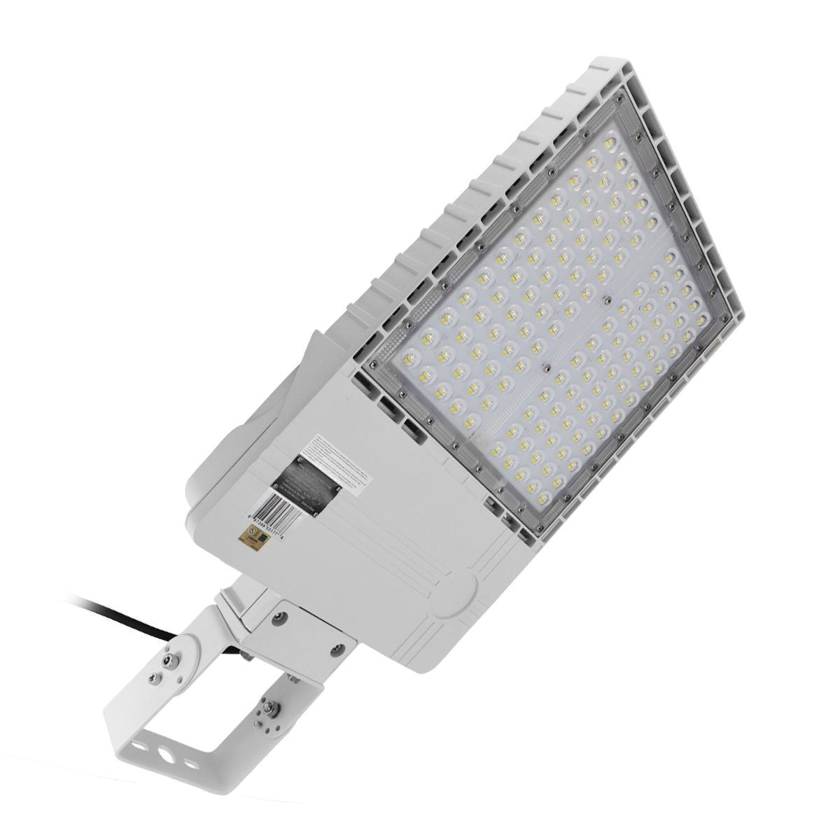 LED Area Light | 320 Watt | 42945 Lumens | 5000K | Yoke Mount | White Housing | UL & DLC Listed | 5 Years Warranty | Led Parking