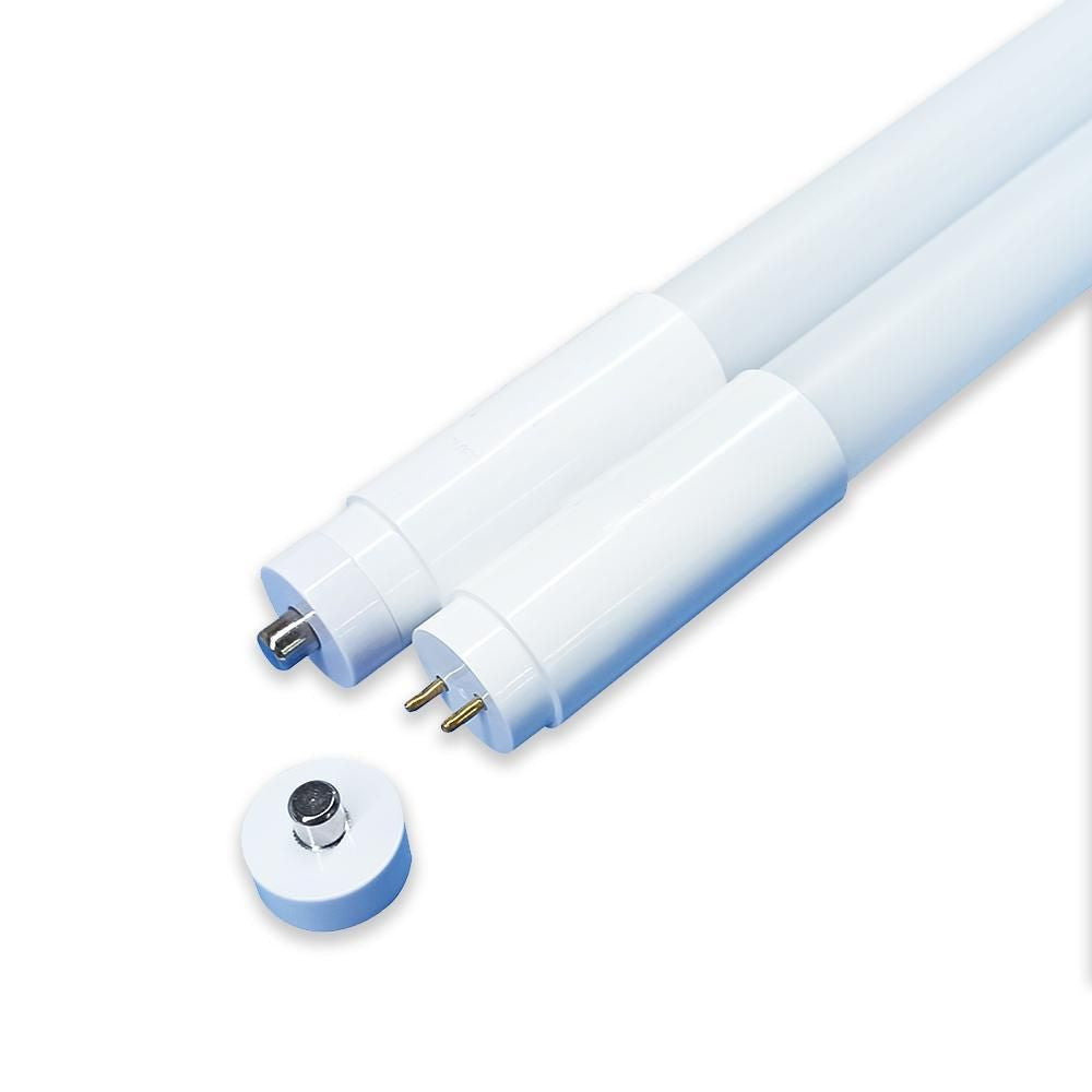 LED T8 Tube Light BELL Series | 8ft | Type B | Double Ended Power | 42Watt | 5460Lumens | 6500K | Frosted Lens | Pack of 20(D010