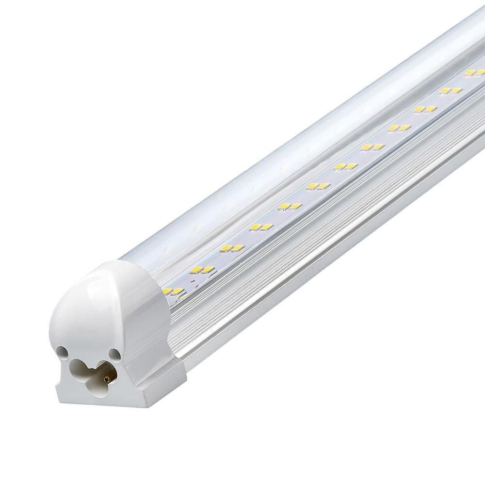 LED Linkable Integrated Tube Light Yonah Series | 4ft | 30Watt | 4200Lumens | 6500K | Clear Lens | Pack of 4(D0102HP6UFG.)