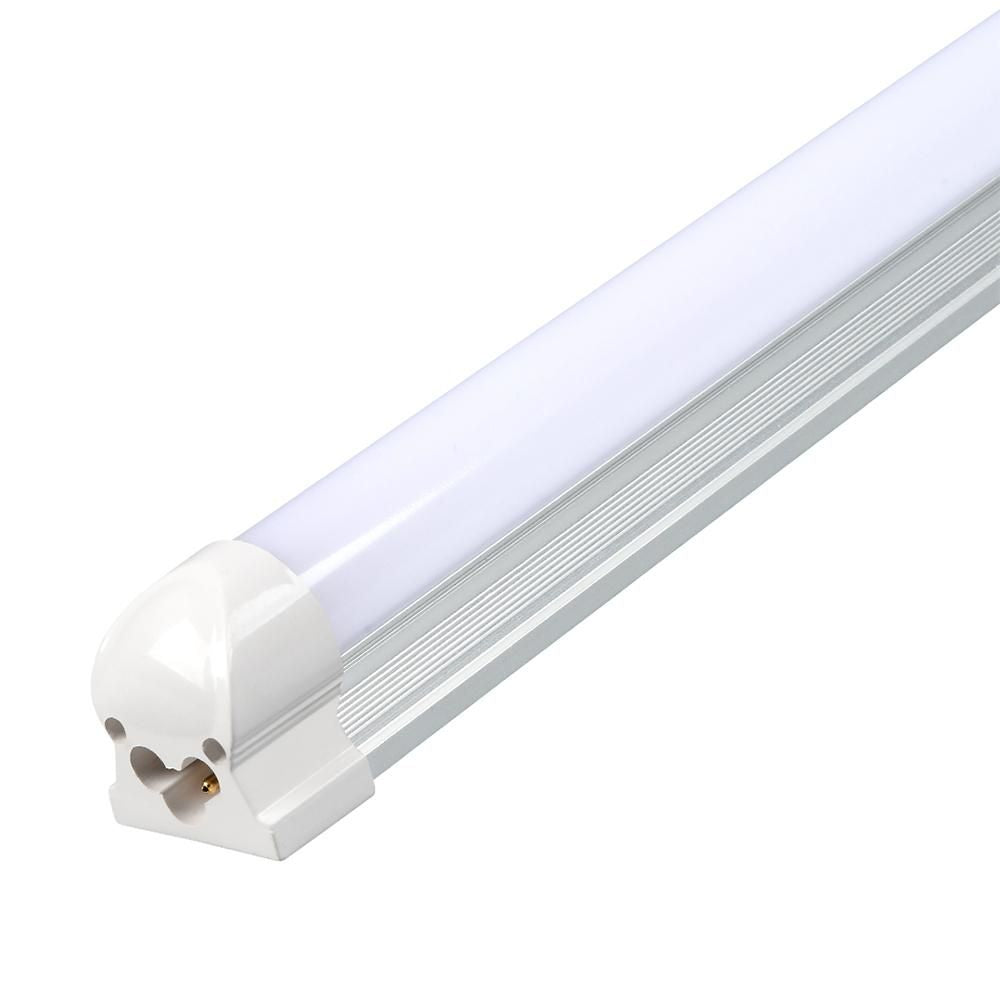 LED Linkable Integrated Tube Light Yonah Series | 8ft | 60Watt | 8400Lumens | 6500K | Frosted Lens | Pack of 4(D0102HP6UW7.)
