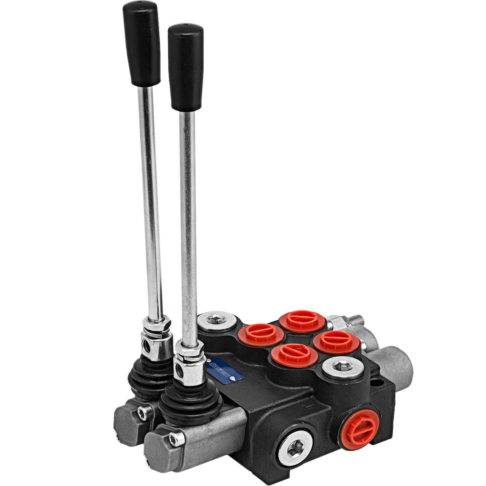 VEVOR Hydraulic Valve 2 Spool Hydraulic Directional Control Valve 11gpm Hydraulic Control Valve Double Acting for Tractors Loade