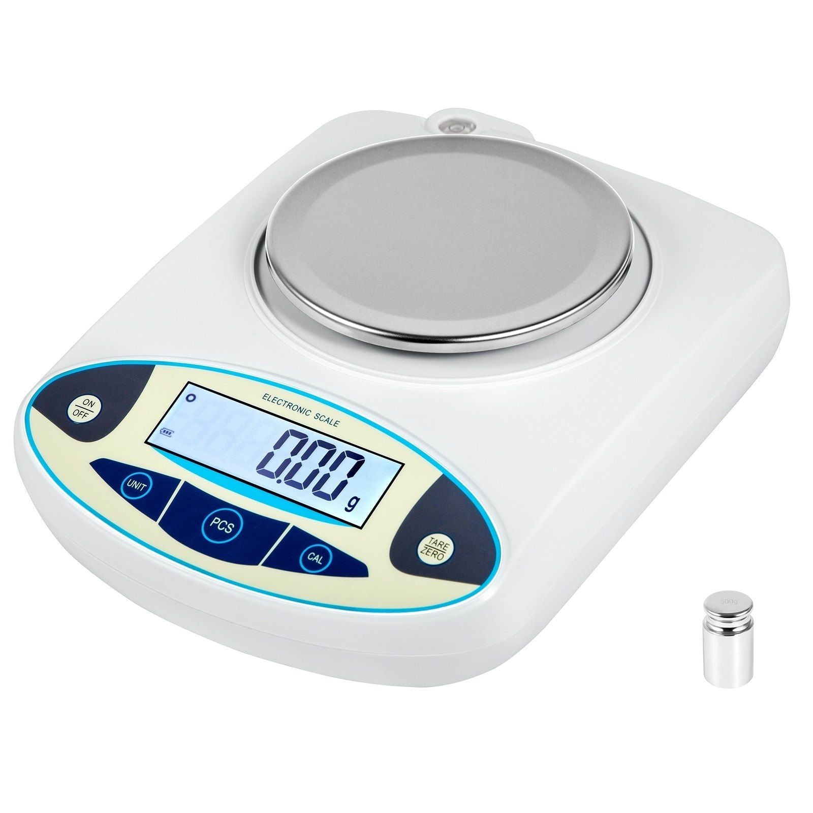 VEVOR Lab Scale Analytical Balance, 3000g x 0.01g Accuracy High Precision Lab Scale 13 Units Conversion Scientific Digital Labor