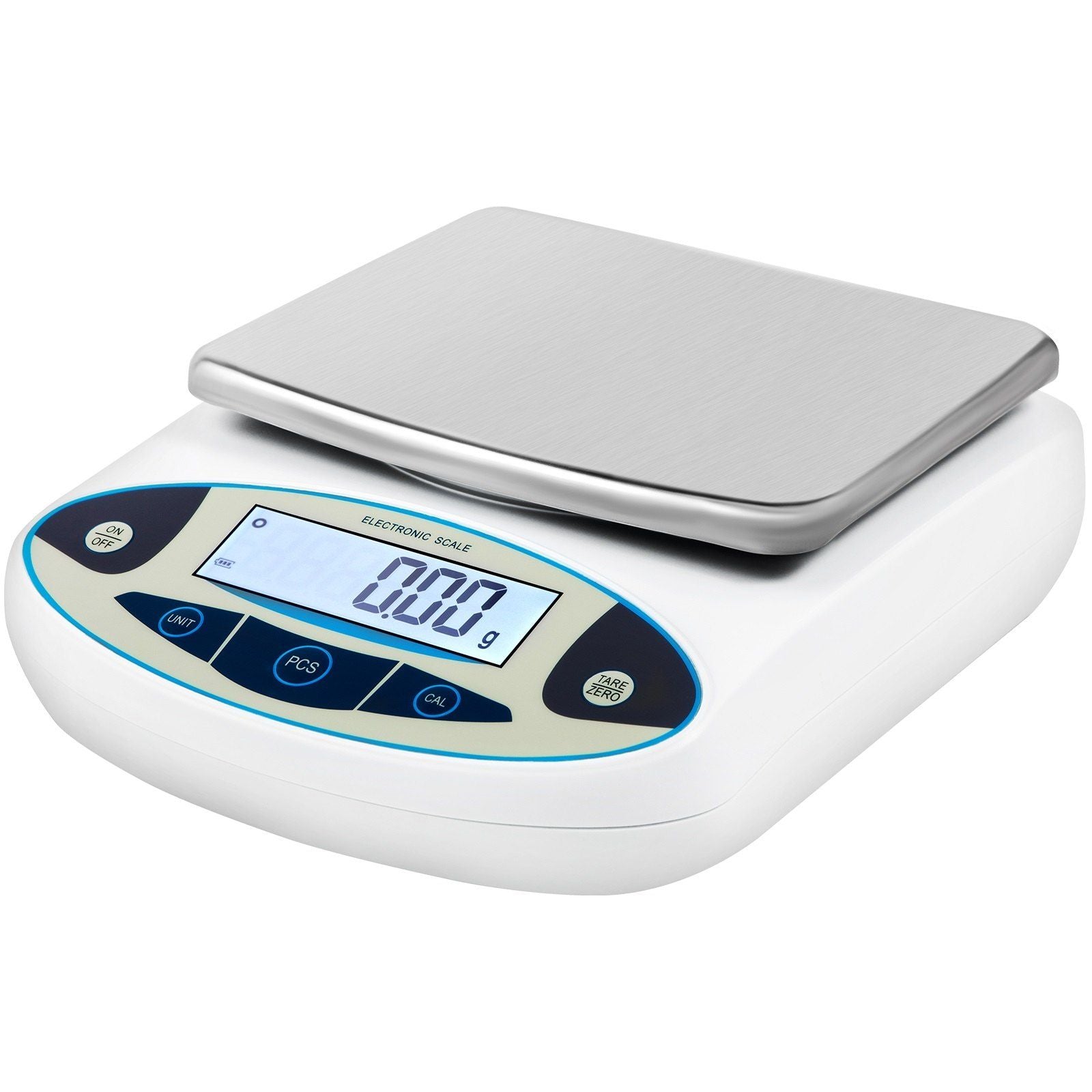 VEVOR Analytical Balance, 5000g x 0.01g Accuracy Lab Scale, High Precision Electronic Analytical Balance, 13 Units Conversion, C