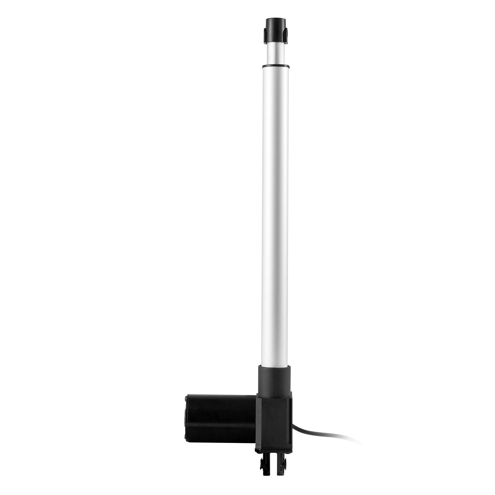 VEVOR Linear Actuator 12V, 16 Inch Heavy Duty 1320lbs/6000N Linear Actuator, 0.19/s Linear Motion Actuator with Mounting Bracket
