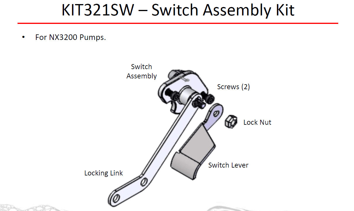 Fill-Rite KIT321SW Switch Assembly Kit for NX3200 Series(D0102HPDEVA.)