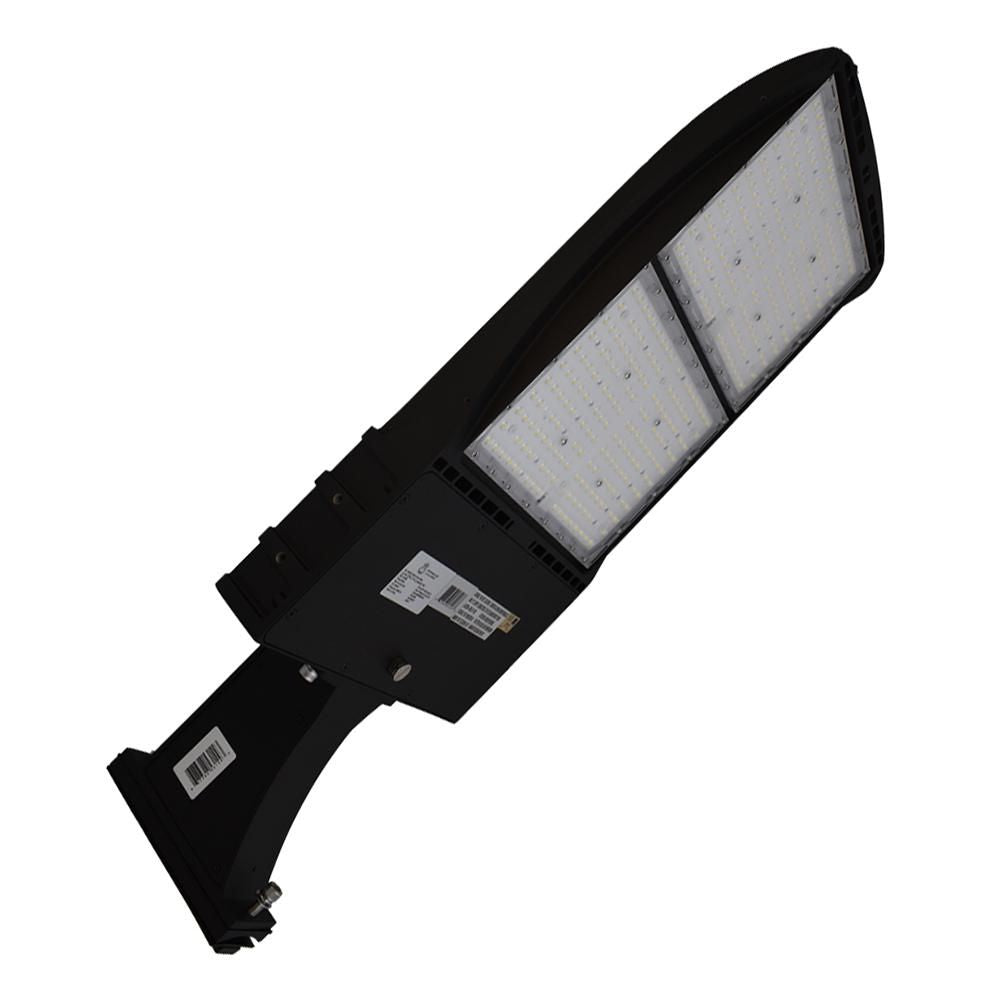 LED Area Light | 300 Watt | 39600 Lumens | 5000K | Straight Arm Mount | Black Housing | Led Parking Lot Light | Led Street Light