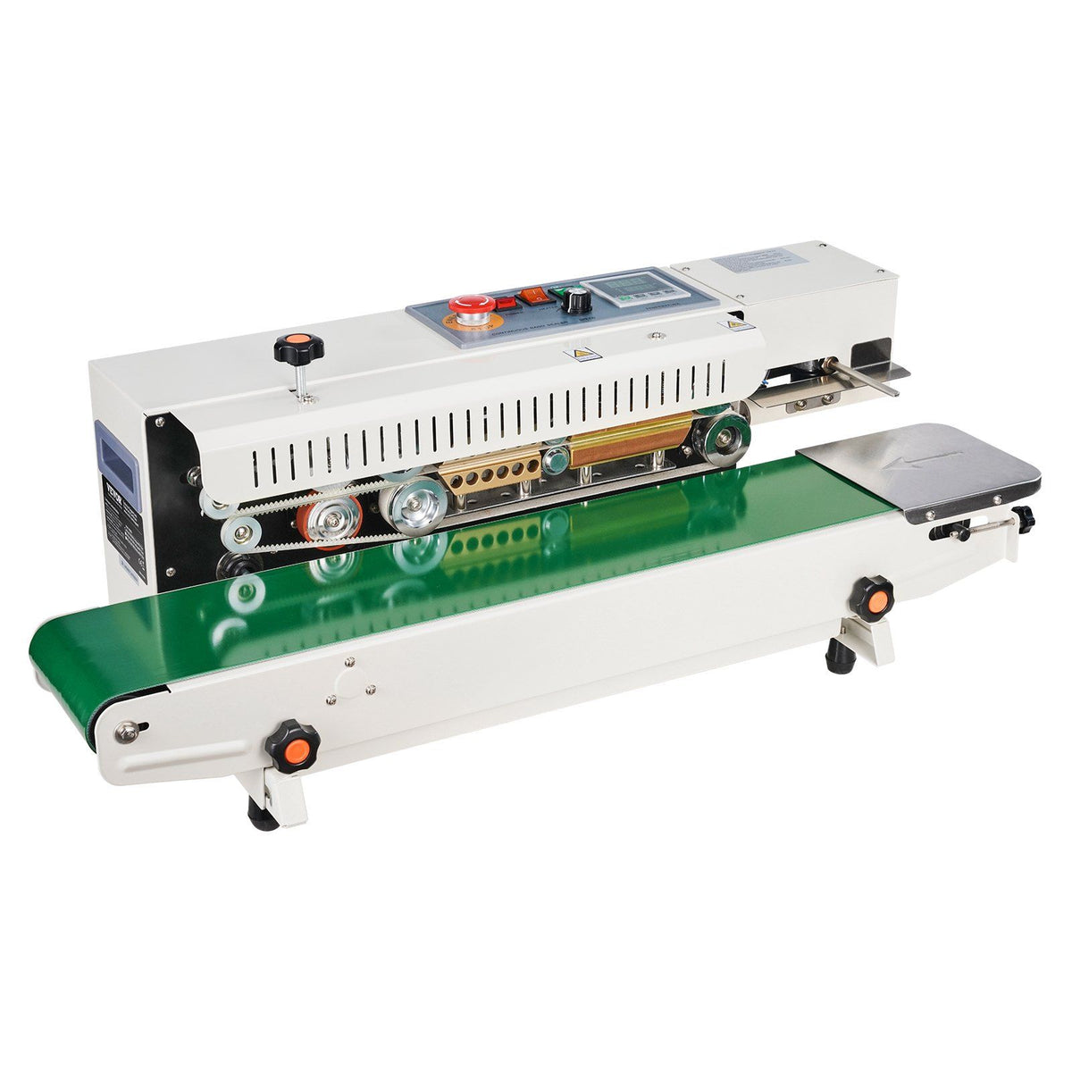 Vevor Continuous Bag Band Sealing Machine Horizontal Band Sealer With Inflation