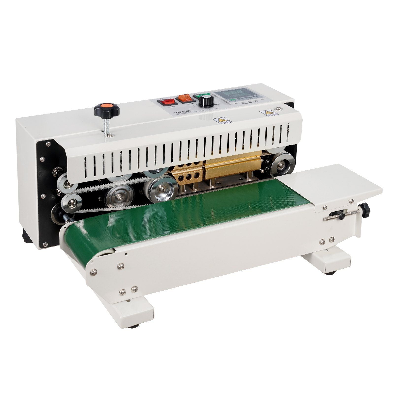 Vevor Continuous Bag Band Sealing Machine Horizontal Band Sealer Carbon Steel