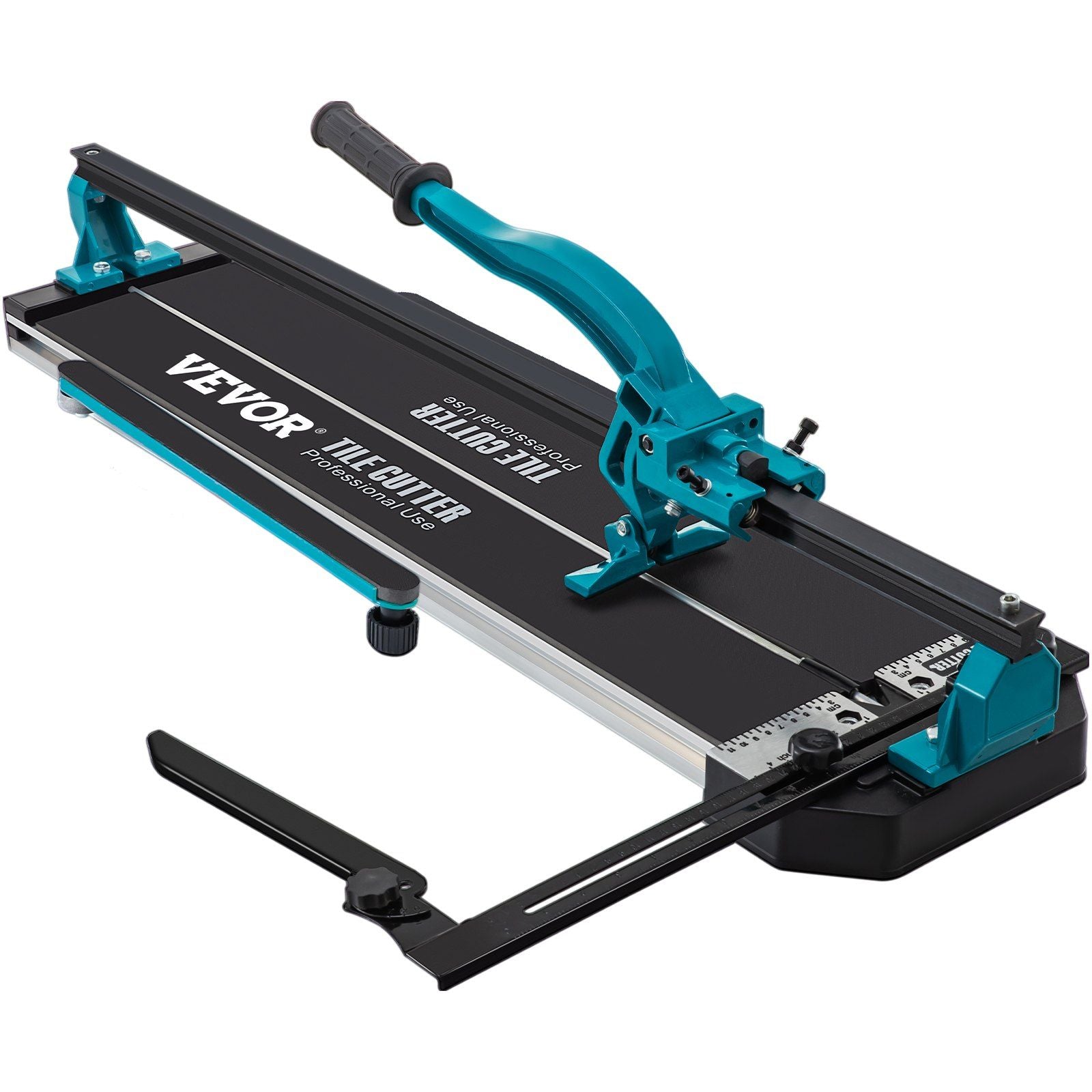 VEVOR Tile Cutter, 48 Inch Manual Tile Cutter, Tile Cutter Tools w/ Single Rail & Double Brackets, 3/5 in Cap w/Precise Laser Gu