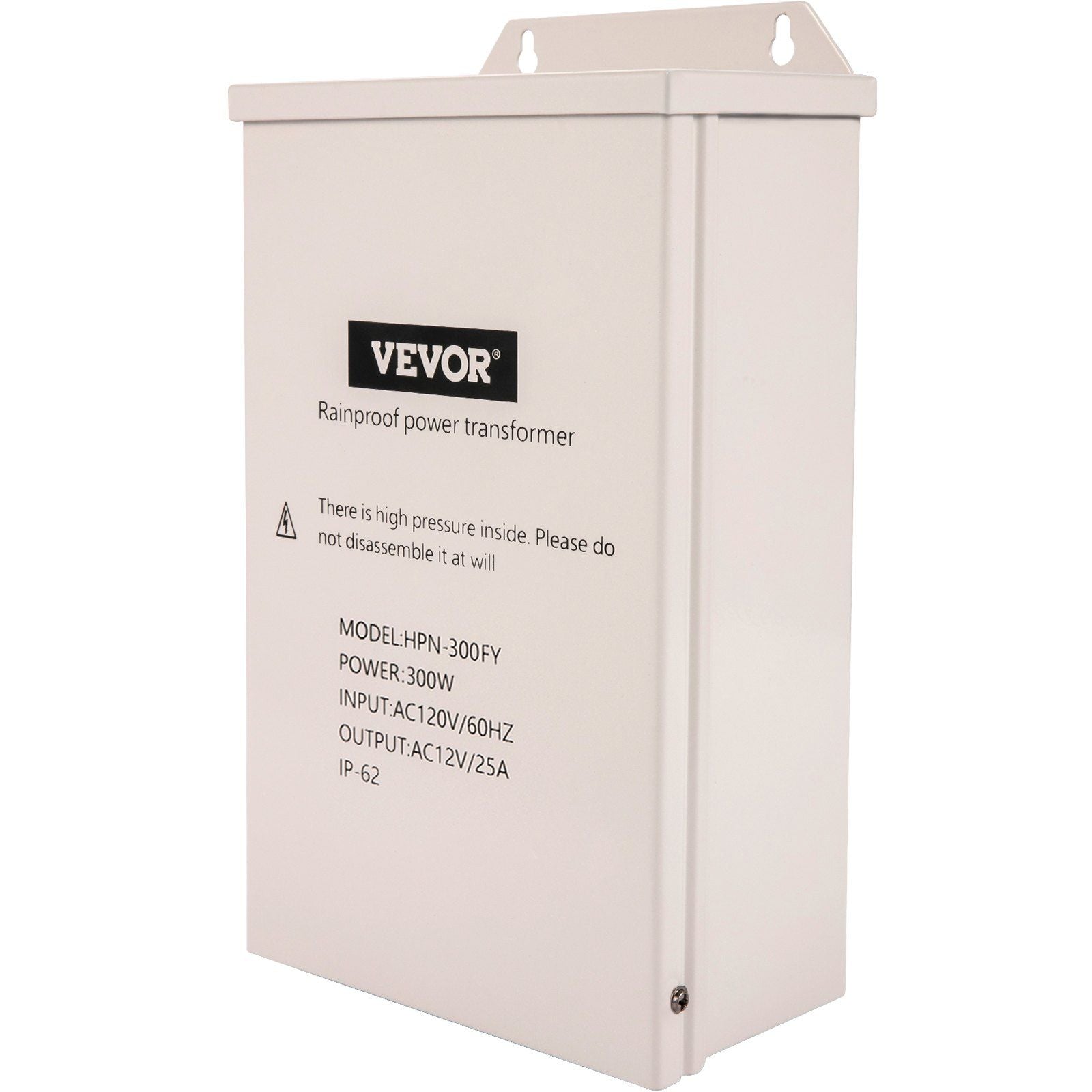 VEVOR Pool Light Transformer, 300 Watt Outdoor Landscape Lighting Transformer, 12V AC Pool Light Transformer, Pool/Spa/Landscape
