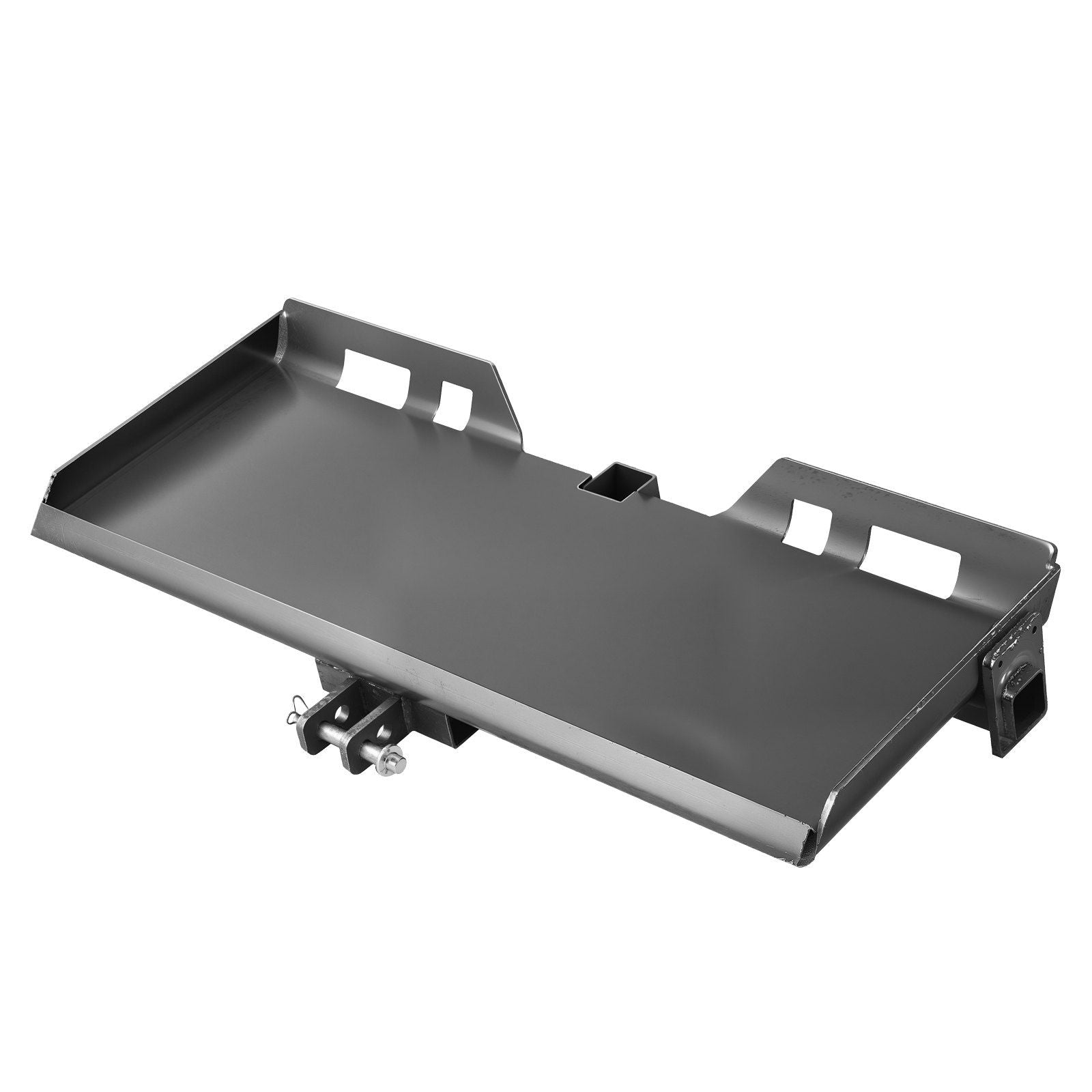 VEVOR Universal 3-point Skid Steer Plate, 3/8 Skid Steer Attachment Plate, Skid Steer Mount Plate Steel Adapter Loader, Compatib
