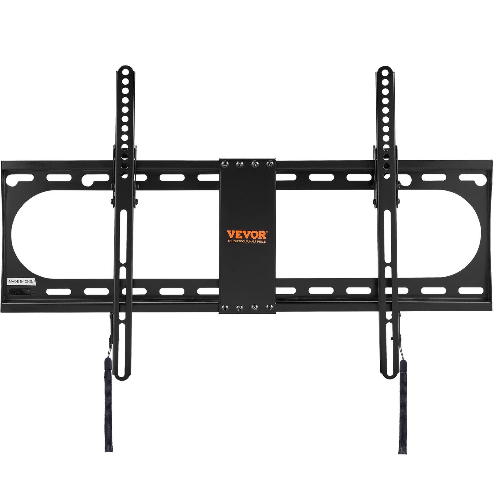 VEVOR Universal TV Wall Mount, Low Profile TV Mount Fits for Most 37-70 inch TVs, Tilt Wall Mount TV Brackets, Max VESA 600x400m