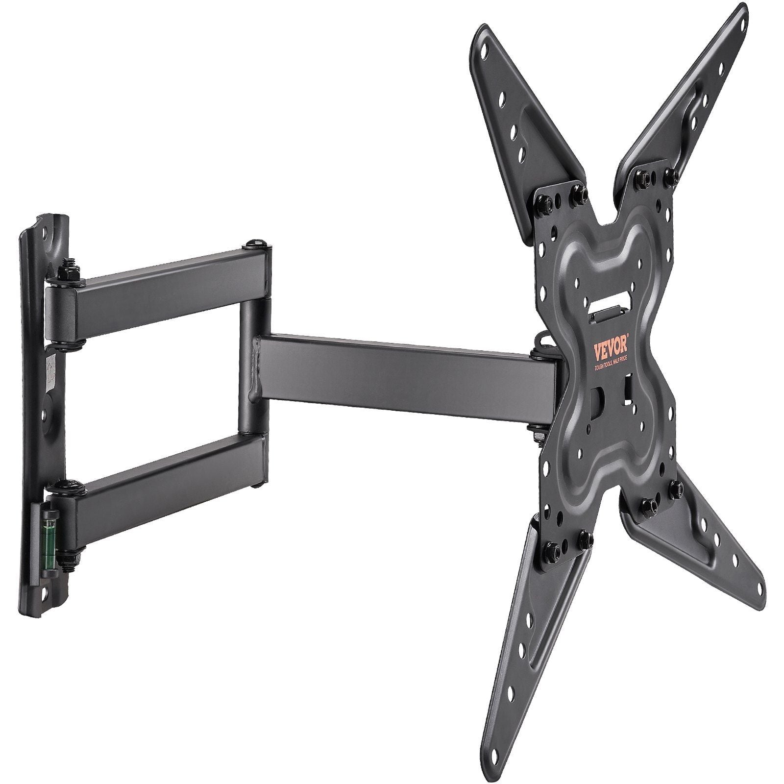 VEVOR Full Motion TV Mount Fits for Most 26-55 inch TVs, Swivel Tilt Horizontal Adjustment TV Wall Mount Bracket with Articulati