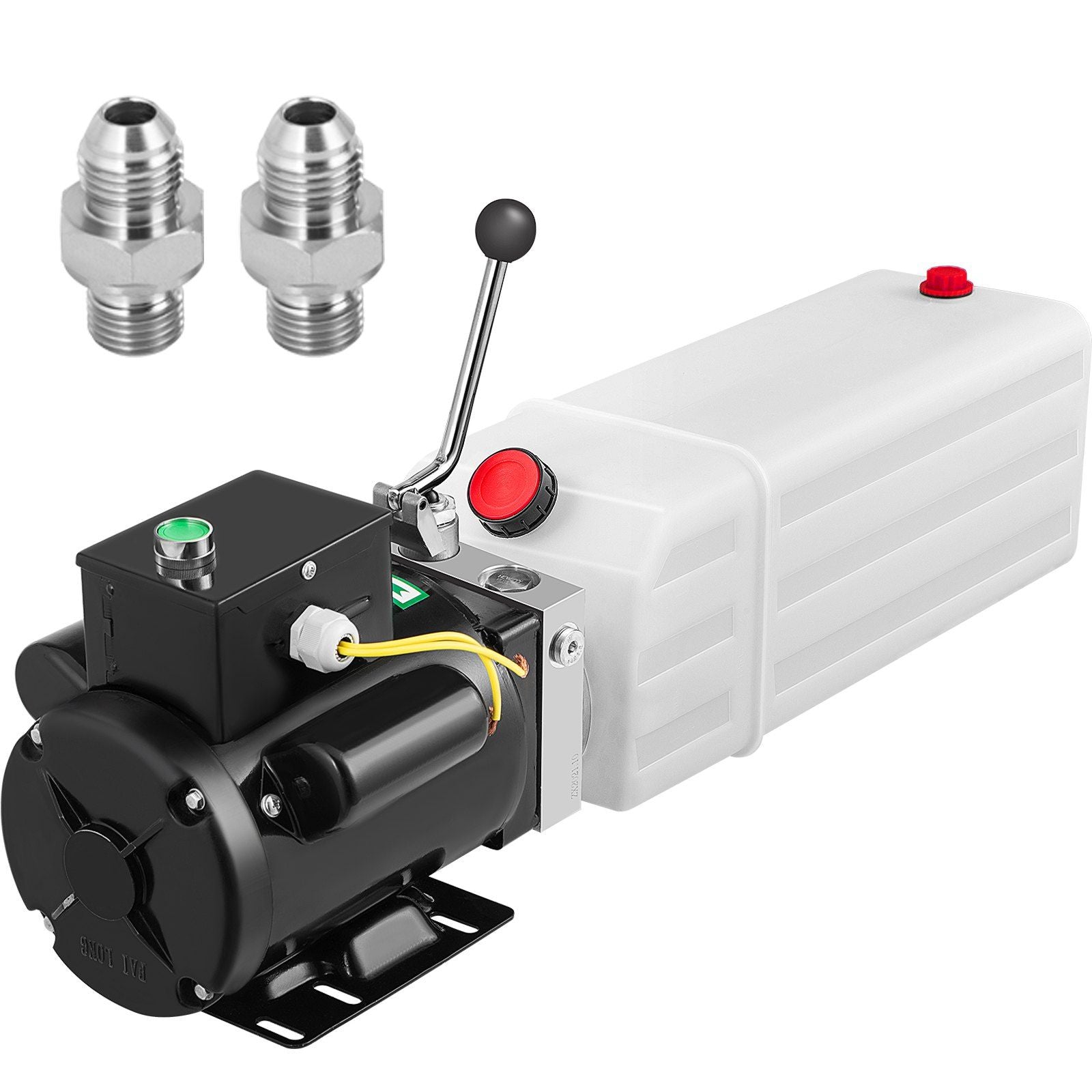 VEVOR Hydraulic Pump 2.2KW Car Lift Hydraulic Power Unit Hydraulic Power Pack 220V 3HP 50HZ 2750 PSI for Two and Four Post Lift 