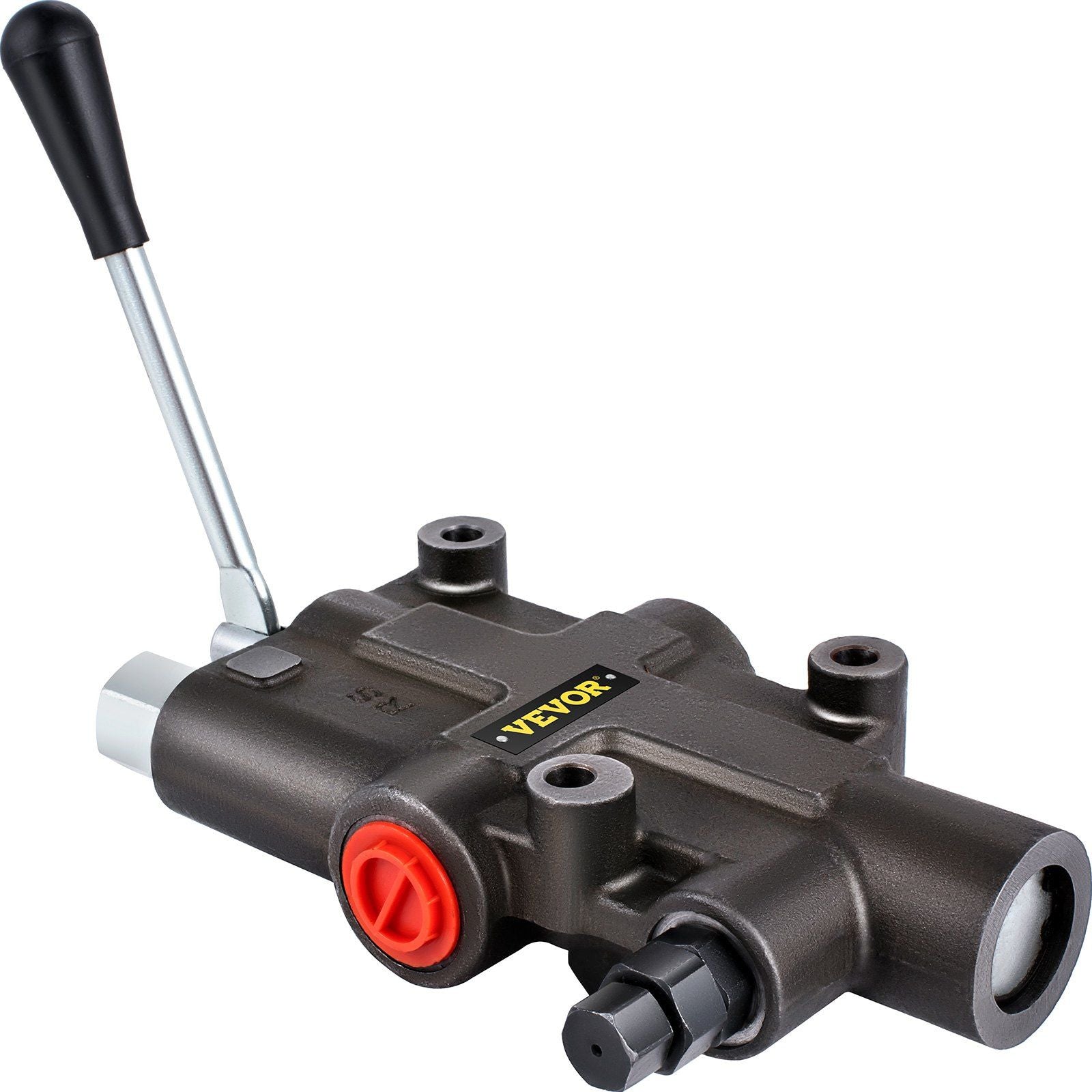 VEVOR Hydraulic Directional Control Valve, 1 Spool Hydraulic Spool Valve, 21 GPM Hydraulic Loader Valve, 3625 PSI Directional Co