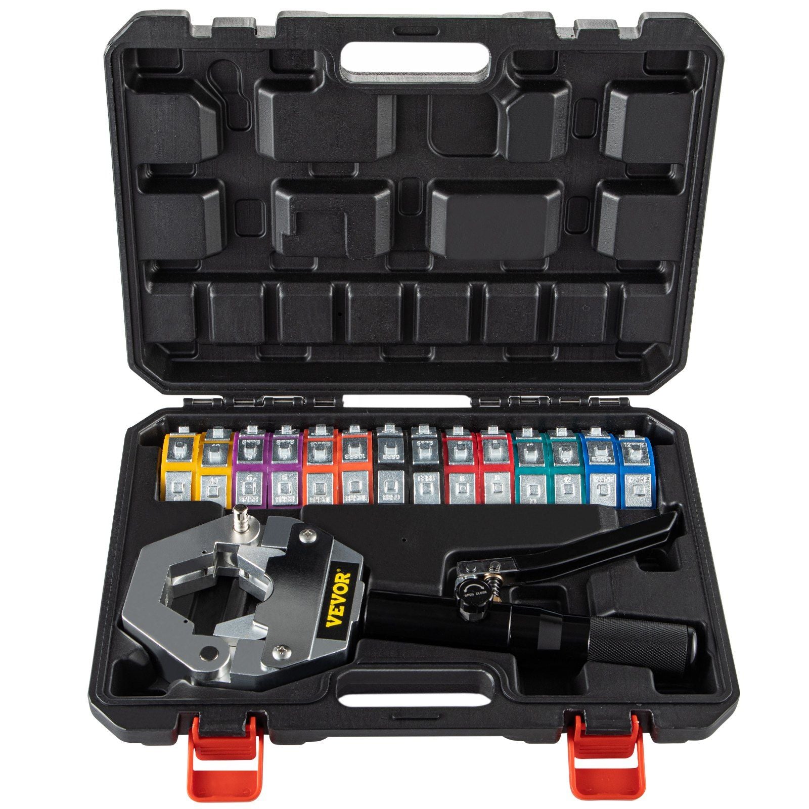 VEVOR Hydraulic Hose Crimper Hydra-Krimp 71500,Manual AC Hose Crimper Kit Air Conditioning Repaire Handheld, Hydraulic Hose Crim