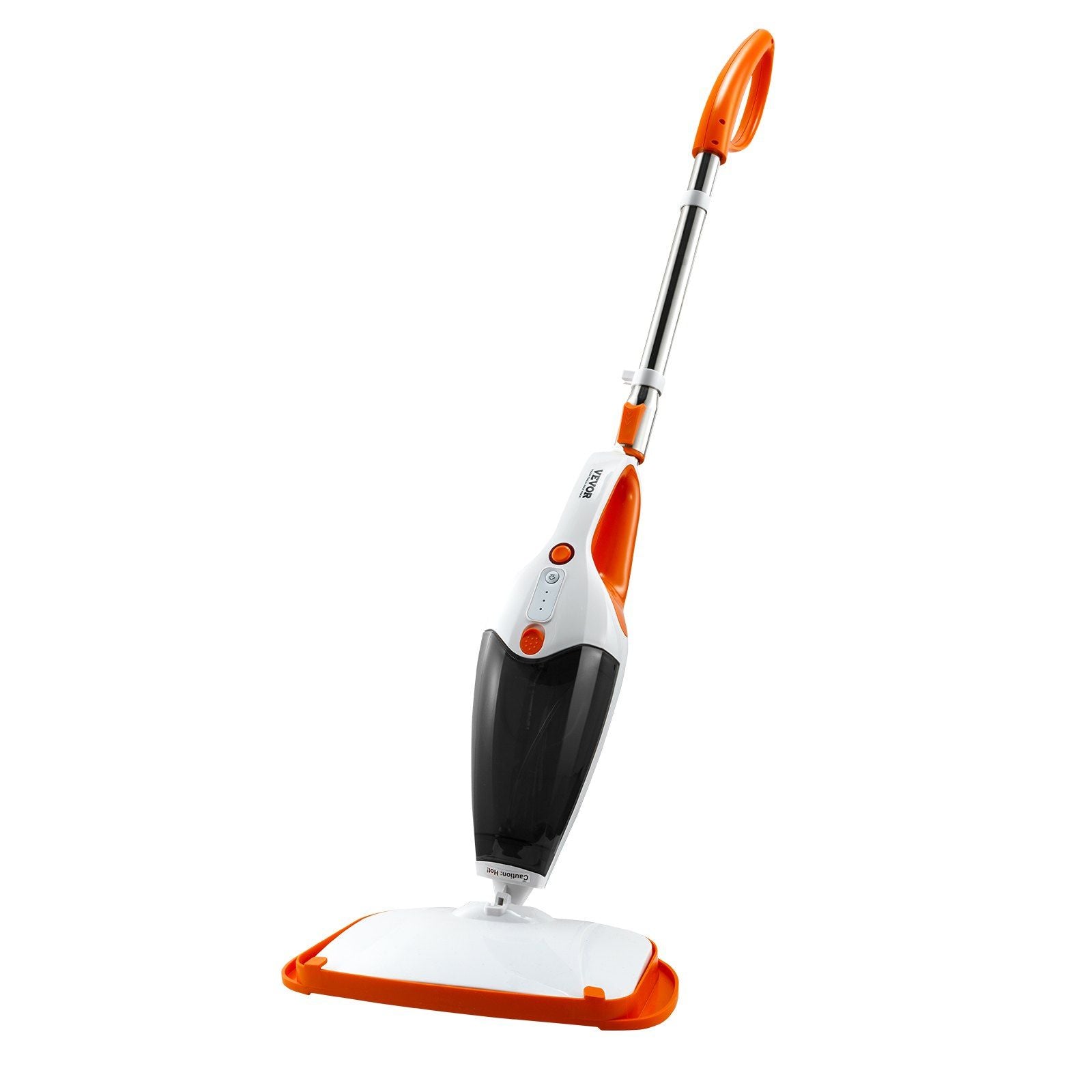 Vevor Steam Mop, 5 In 1 Hard Wood Floor Cleaner With 4 Replaceable Brush Heads, For Various Hard Floors, Like Ceramic, Granite,