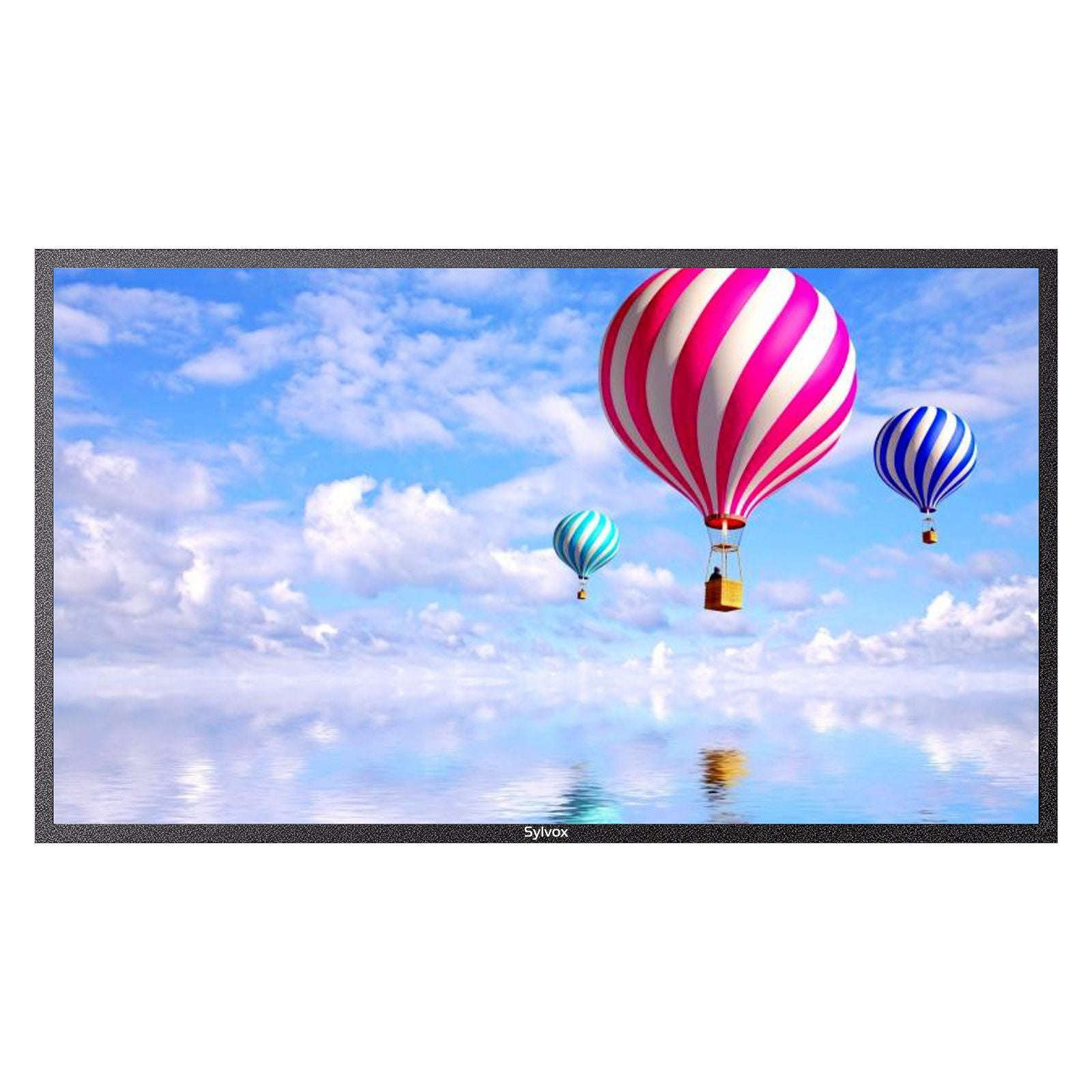 SYLVOX 65 inch Outdoor TV, 2000nits 4K UHD Weatherproof TV for Business, 2Yr Warranty, 24/7 Operation, IP66 Waterproof Commerci