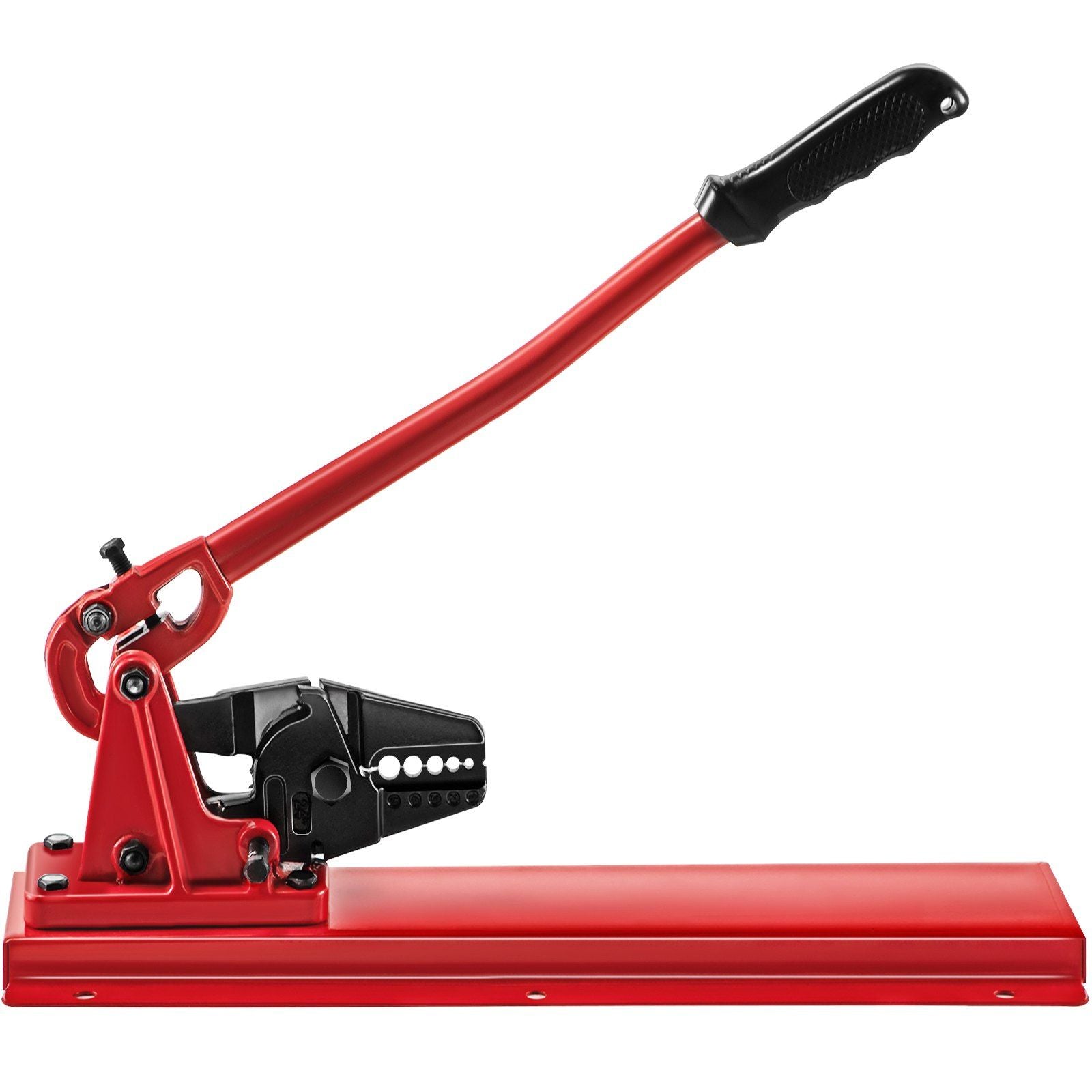 VEVOR Bench Type Hand Swager, 24 Bench Type Swaging Tool, Bench Type Crimper for 1/16 3/32 1/8 5/32 3/16, CRV (HRC 35-45 Degree)