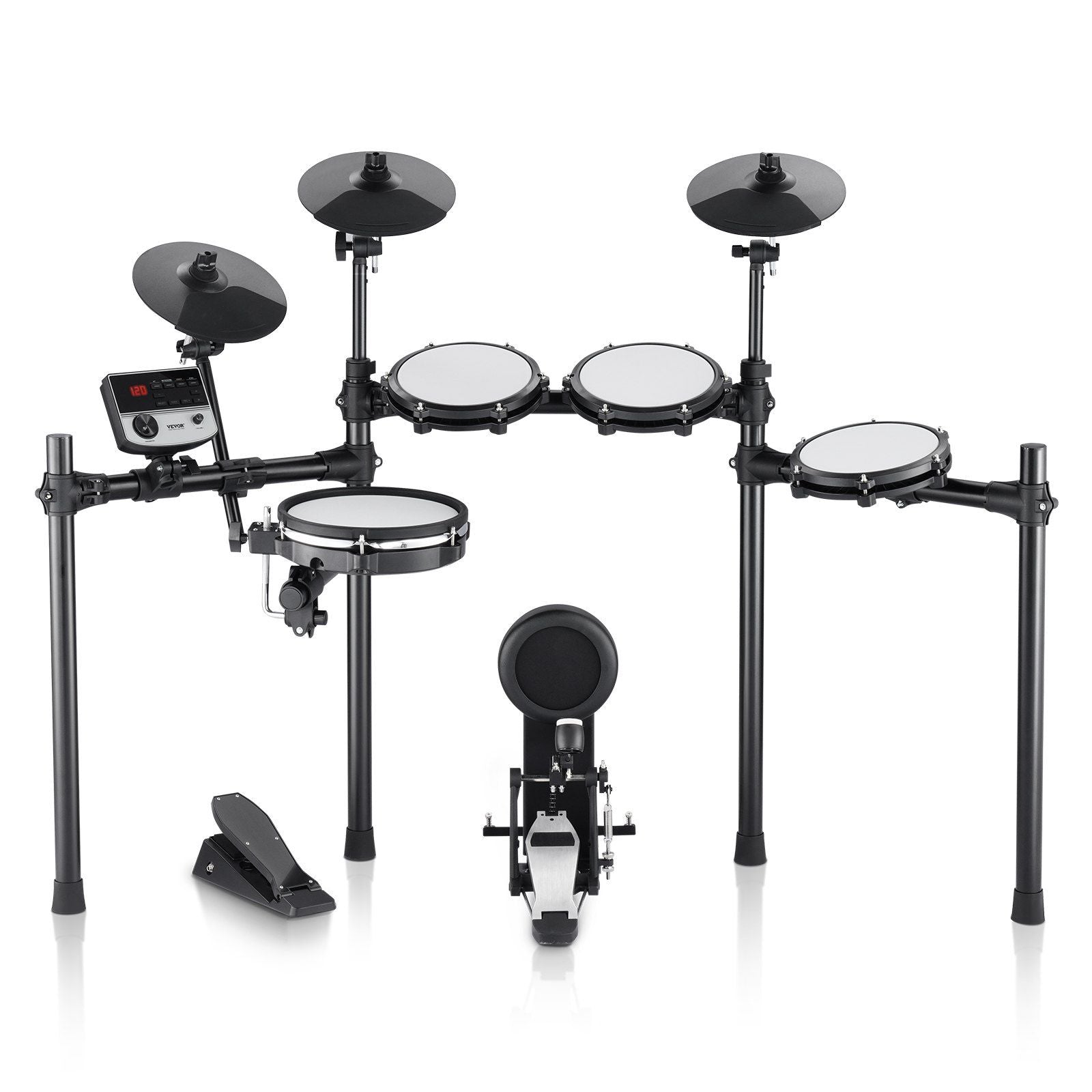 Vevor Electric Drum Set Electronic Drum Kit 480 Sounds For Beginners & Adults