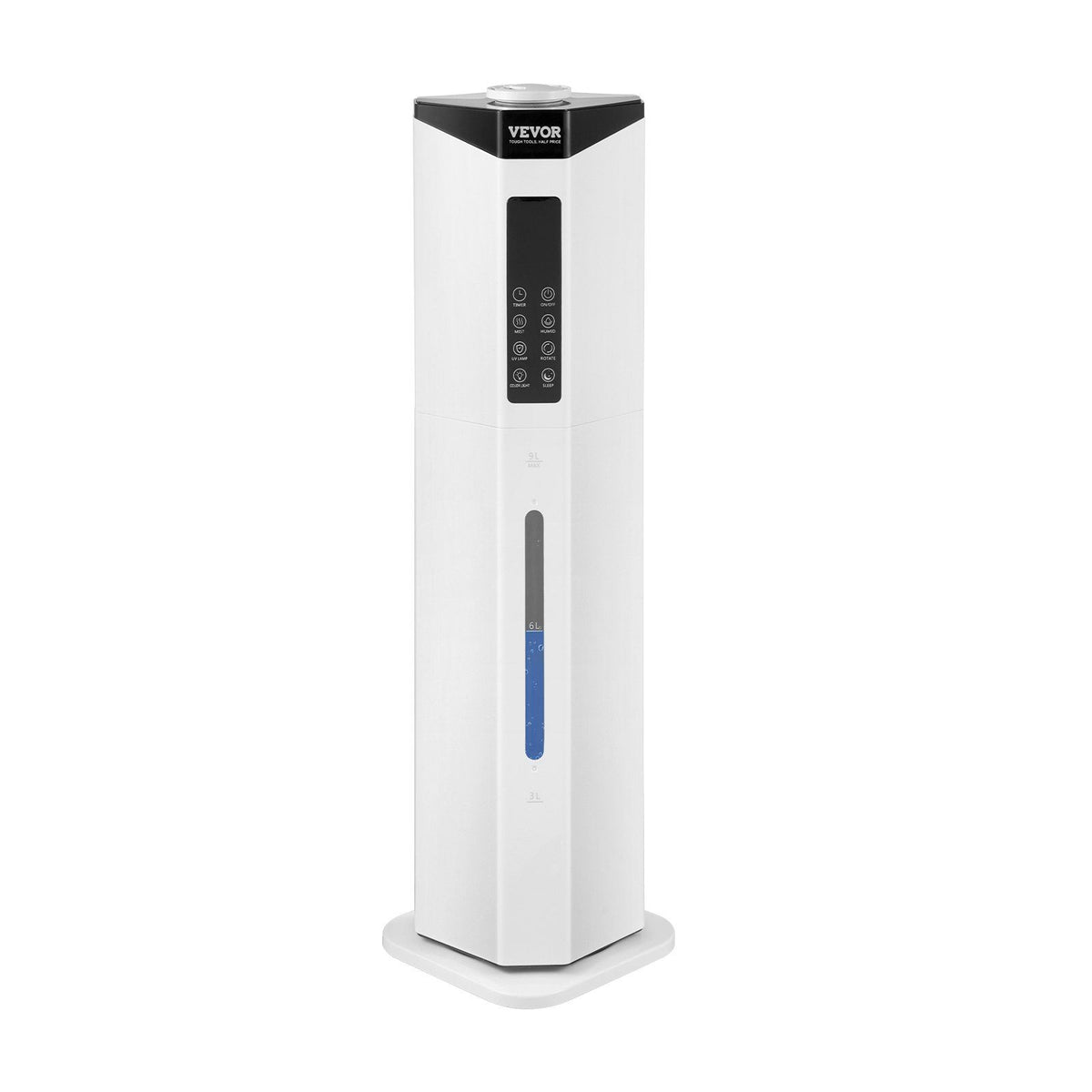 Vevor Commercial Humidifier 2.4 Gal Cool Mist For Up To 430.6 Sqft Top Refill