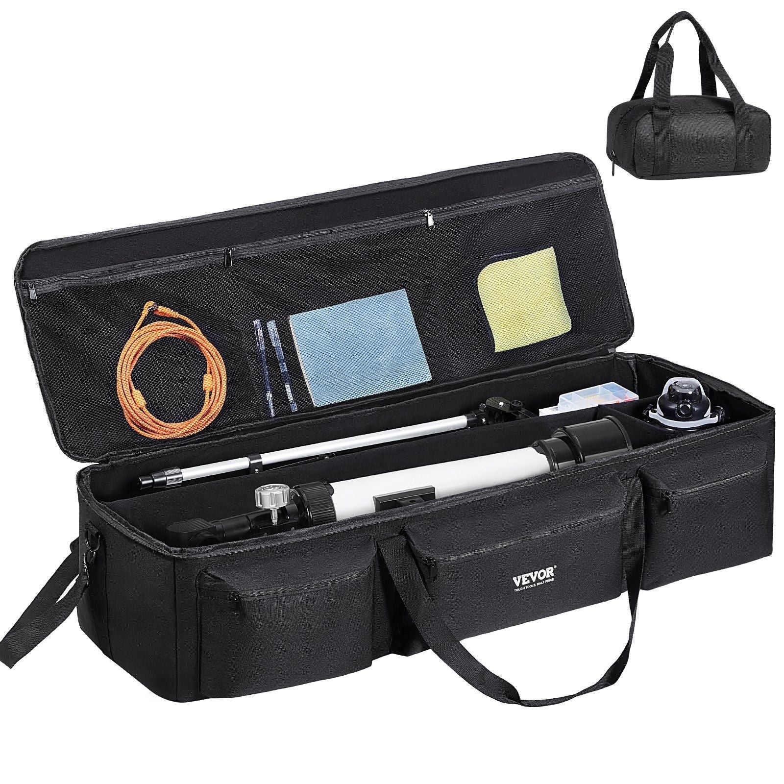 Vevor Telescope Case 40.7'' Multipurpose Shock Absorbent Telescope Storage Bag