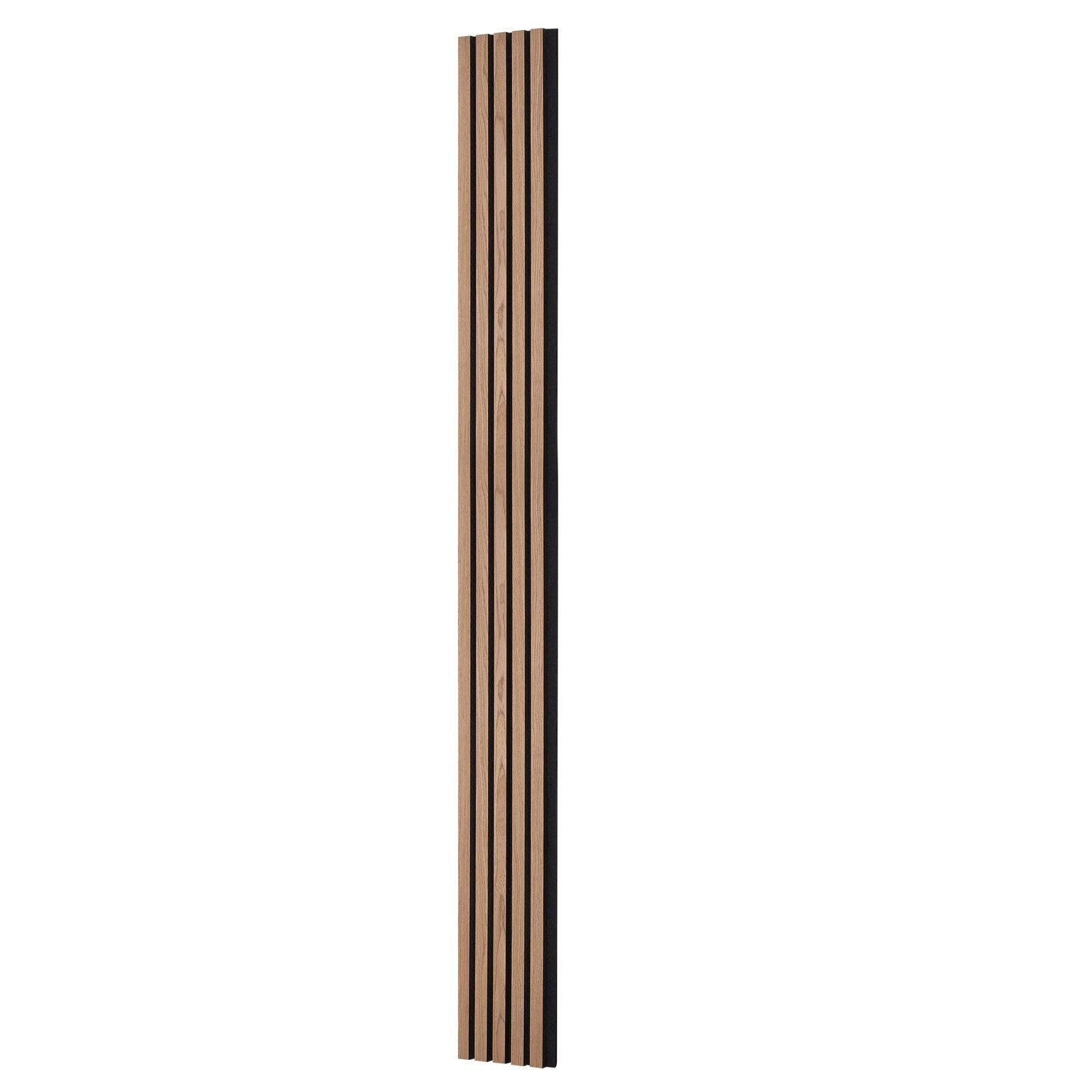 Wood Slat Acoustic Panels 7.9 X 94.5 Inch For Modern Wall Decor Walnut
